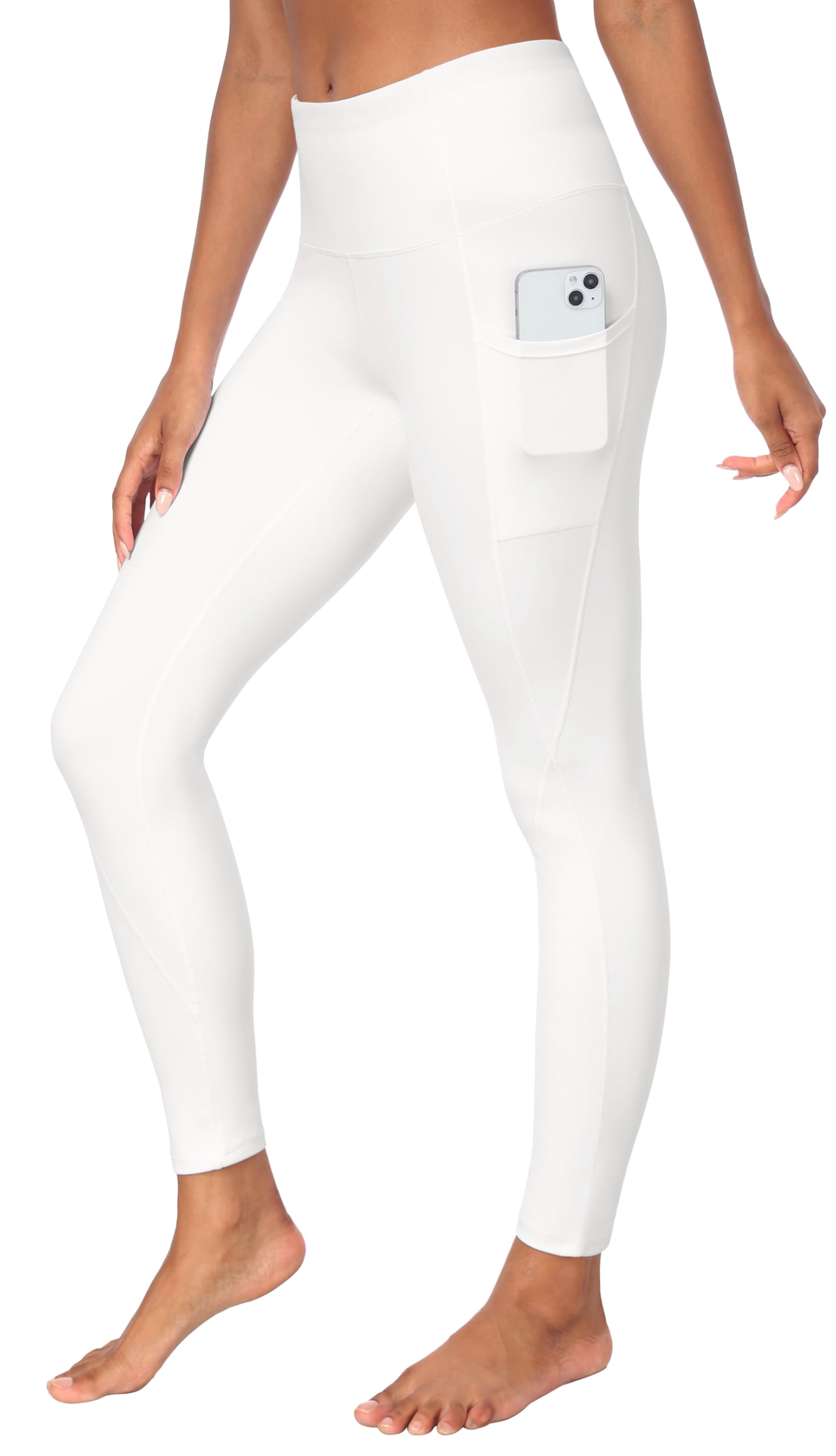 Heathyoga Leggings with Pockets for Women Tummy Control High Waisted Yoga Pants Women Compression Workout Leggings