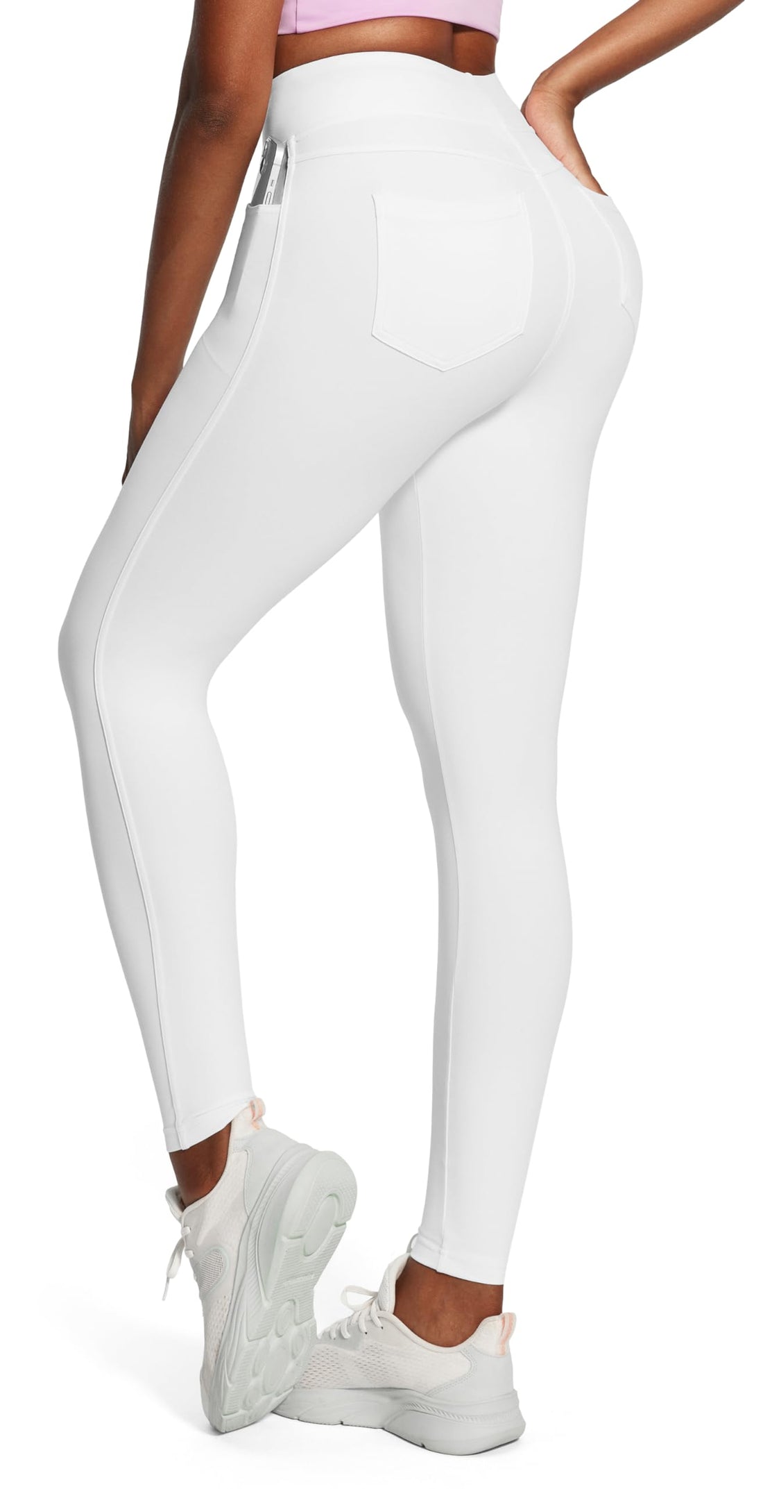 IUGA High Waist Yoga Pants with Pockets, Leggings for Women Tummy Control, Workout Leggings for Women 4 Way Stretch