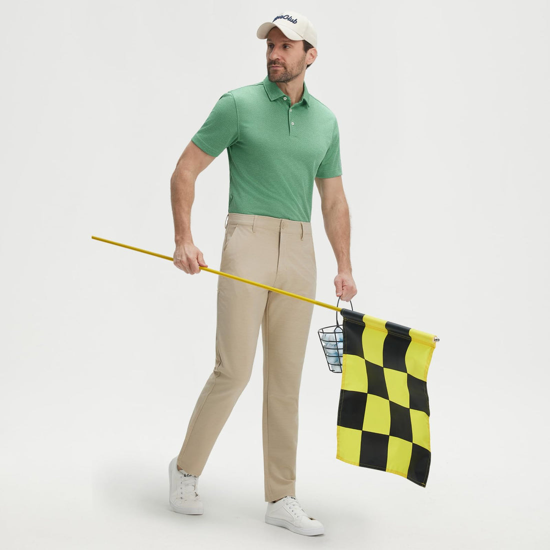 M MAELREG Men‘s Golf Shirts Short Sleeve Ultra-Light Soft Performance Quick Dry Athletic with UPF 30+ Polo Shirts for Men
