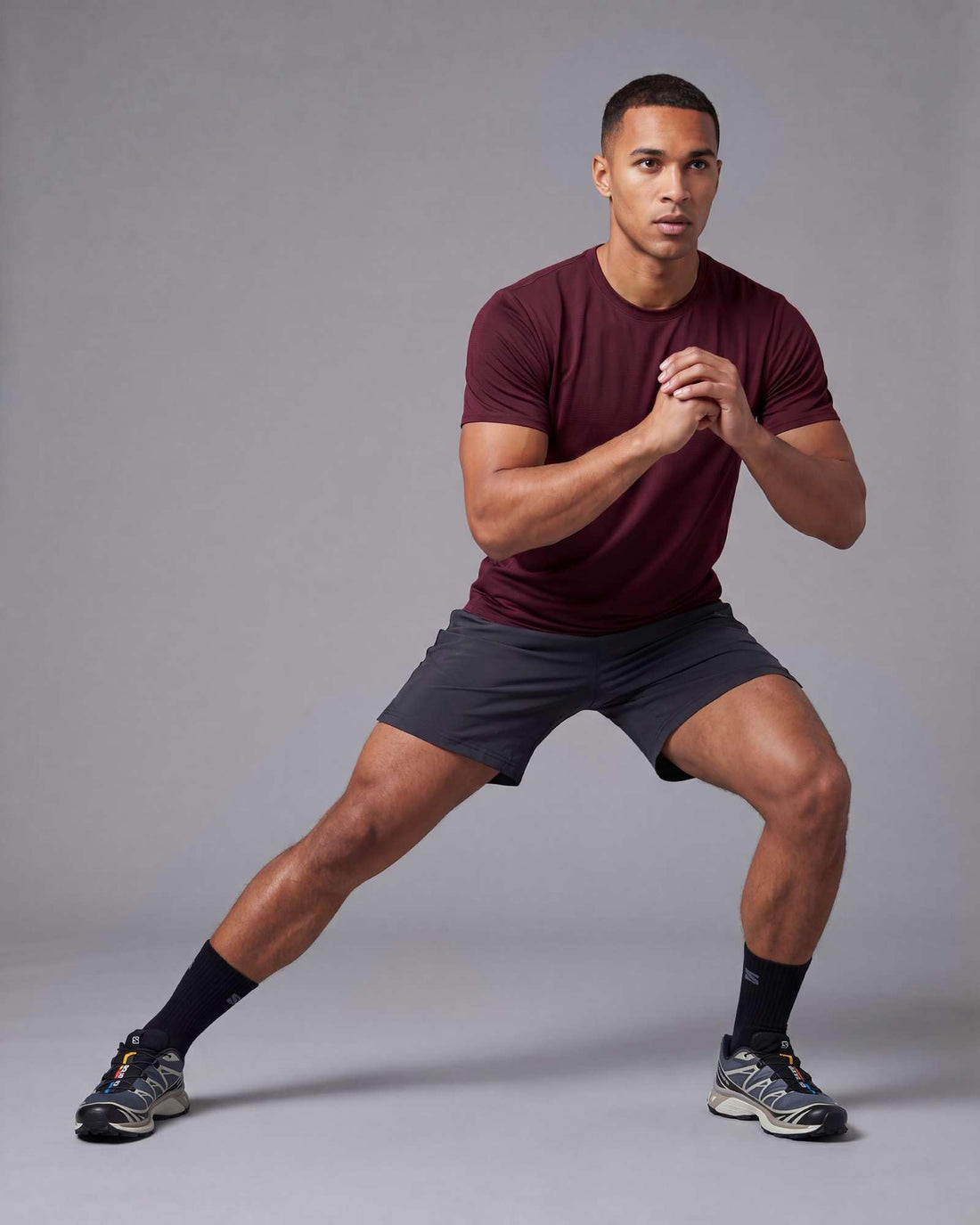 5 Pack Men's Dry Fit Short Sleeve Crew T Shirts Gym Tees Athletic Workout | Breeze Tech, Cooling Moisture Wicking Breathable, Soft Casual Workout, Running Hiking Exercise Soccer
