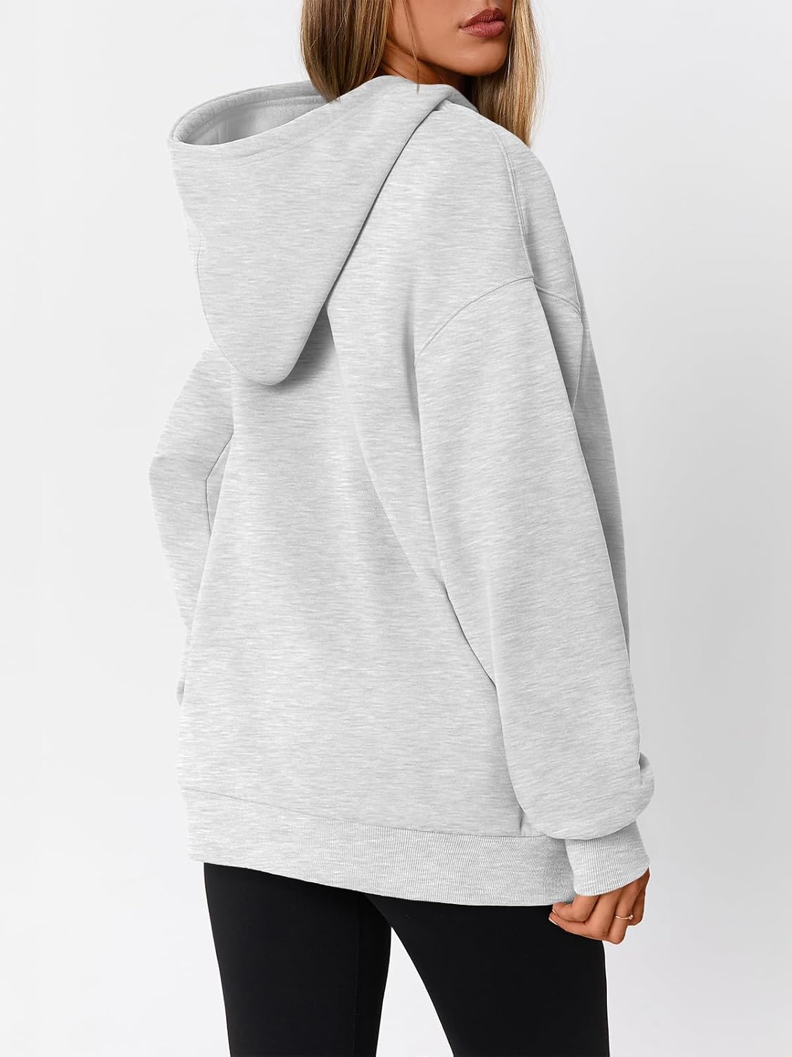 WYNNQUE Hoodies for Women Oversized Sweatshirts Fall Travel Outfits 2026 | Fleece Lining Lightweight Comfort Breathable Material Kangaroo Pocket Hooded Neck Casual Workout Winter Trendy Clothes