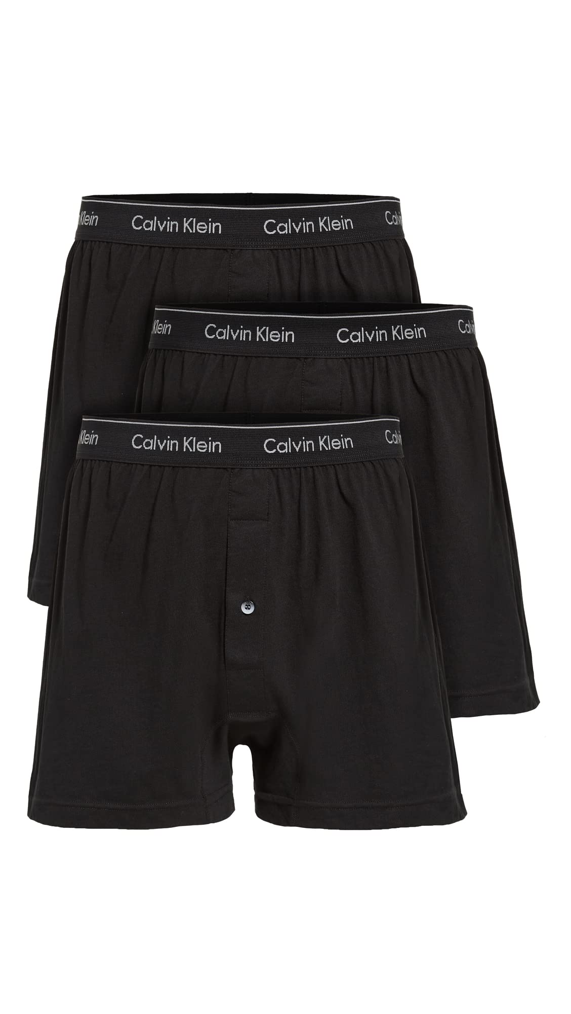Calvin Klein Men's Cotton Classics 3-Pack Knit Boxer