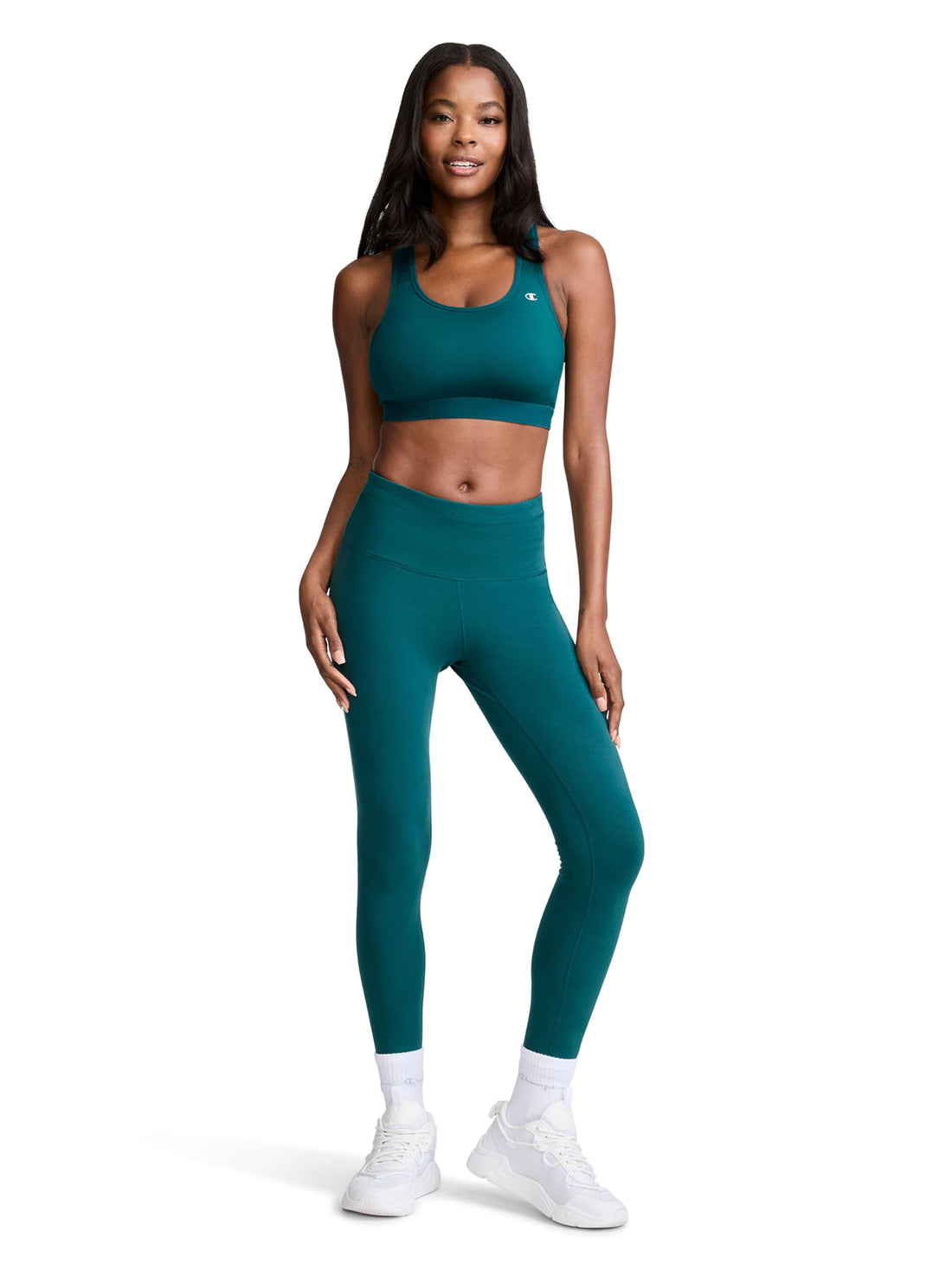 Champion Women's Sports Bra, High-Impact Compression, Moisture-Wicking Fabric