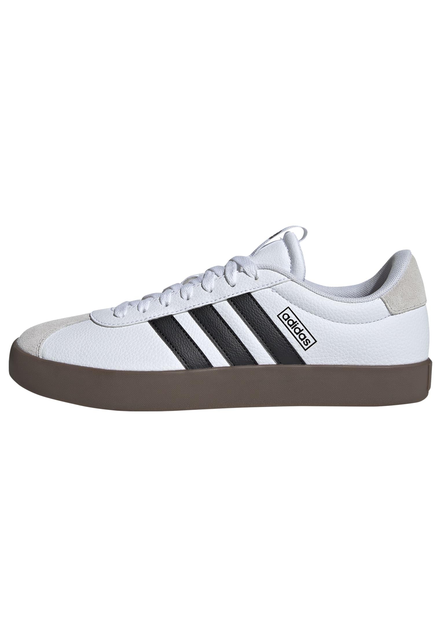 adidas Vl Court 3.0 Lace Up Sneakers Shoes Casual - Grey