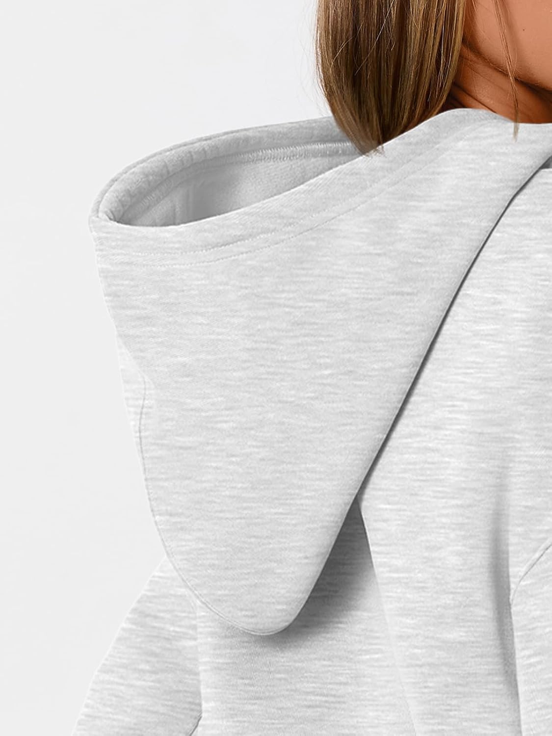 WYNNQUE Hoodies for Women Oversized Sweatshirts Fall Travel Outfits 2026 | Fleece Lining Lightweight Comfort Breathable Material Kangaroo Pocket Hooded Neck Casual Workout Winter Trendy Clothes