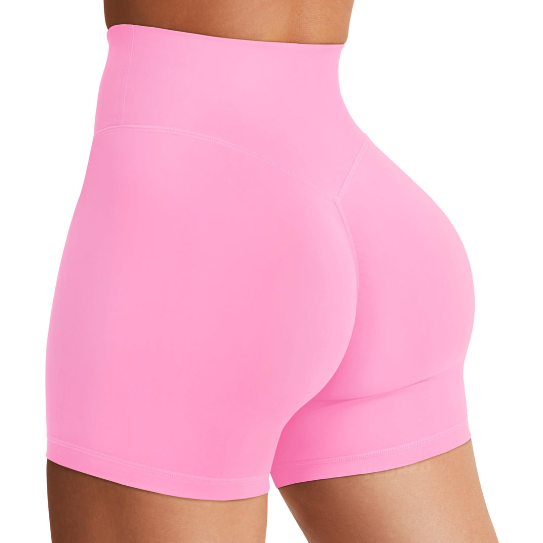 YEOREO SoftHue Women's Biker Shorts Workout Hidden Scrunch Gym Shorts | High Waist, Tummy Control, Buttery Soft, No Front Seam, Running Shorts, 3.6" /4.5" / 6"