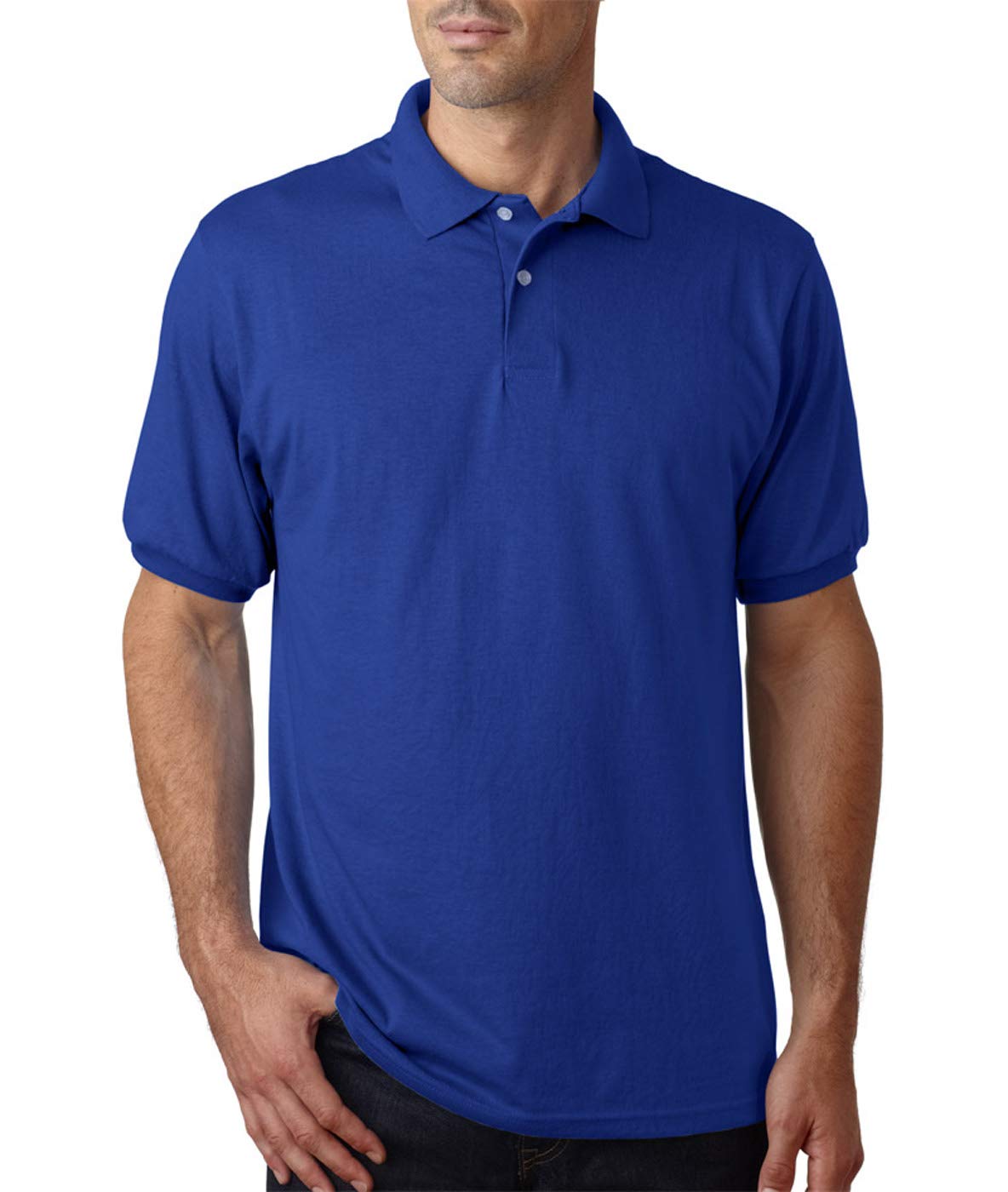 Jersey Polo by Hanes