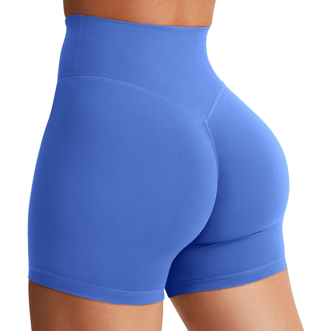 YEOREO SoftHue Women's Biker Shorts Workout Hidden Scrunch Gym Shorts | High Waist, Tummy Control, Buttery Soft, No Front Seam, Running Shorts, 3.6" /4.5" / 6"