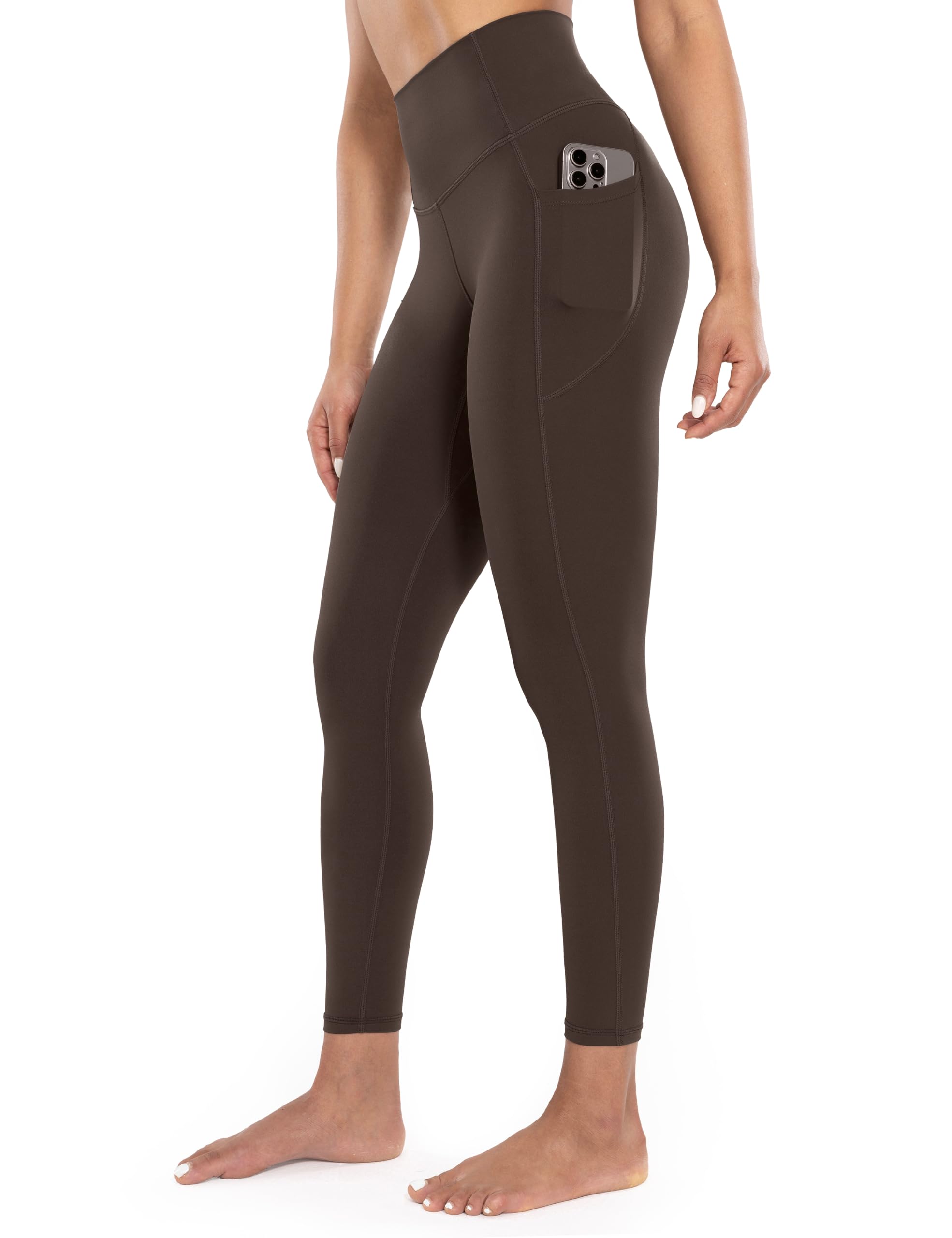 ENERBLOOM Workout Leggings with Pockets for Women High Waist 25"/28"