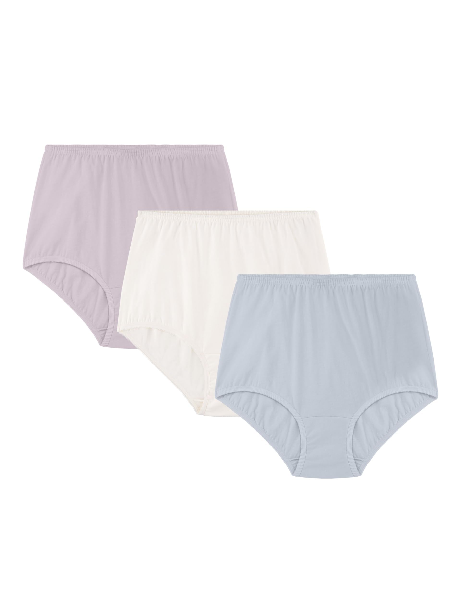 Vanity Fair Women's High Waisted Underwear, Full Coverage Ladies Panties, Perfectly Yours Briefs