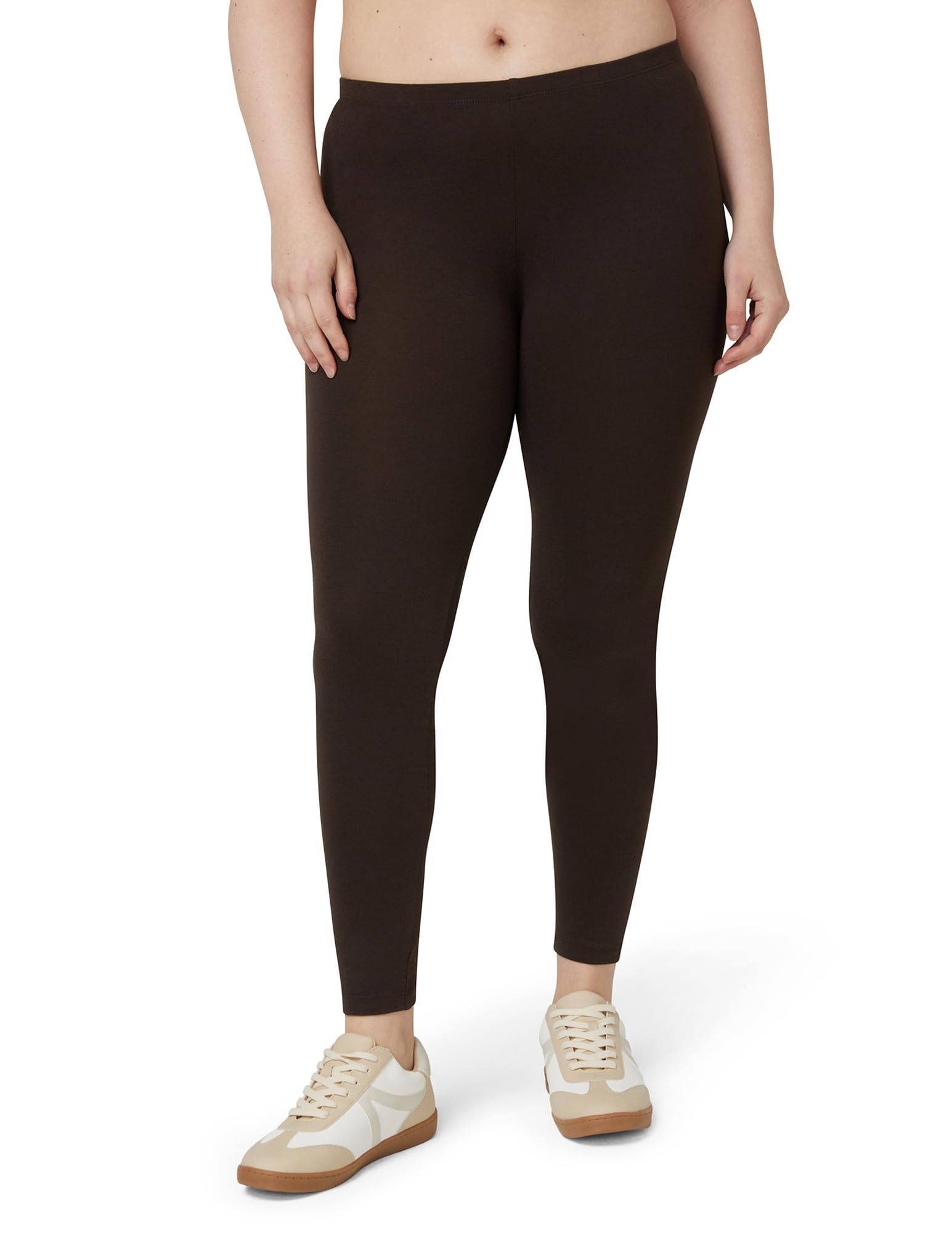 no nonsense Women's Leggings - Soft Cotton Feel, Comfortable & Perfect for Layering, Gentle Elastic Waistband