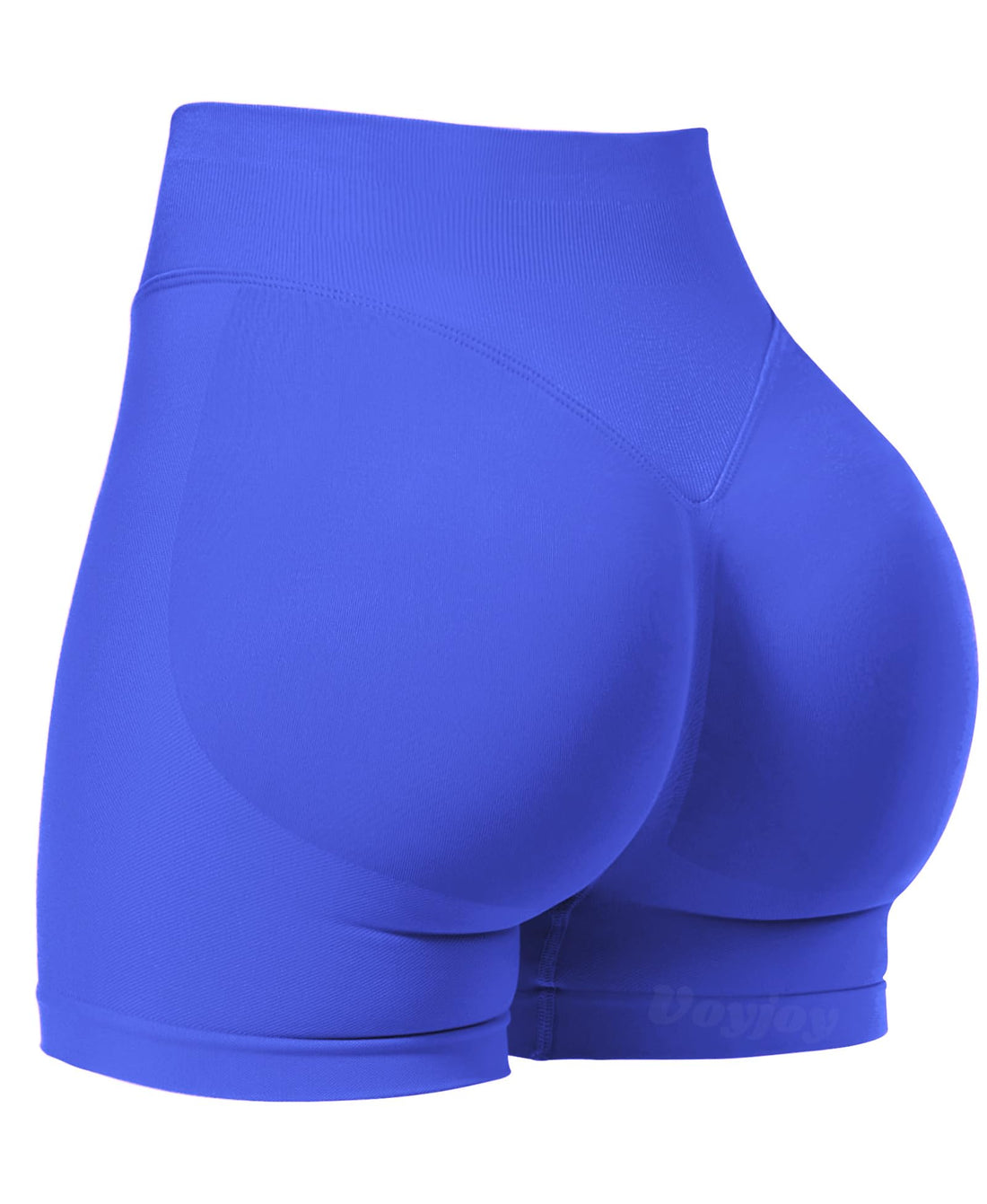 VOYJOY Women Workout Impact Shorts 2.5"/ 3.6"/ 4.5"/ 6" Scrunch Butt Booty | Tummy Control, High Waisted, Bike Short, Gentle Compression, for Women