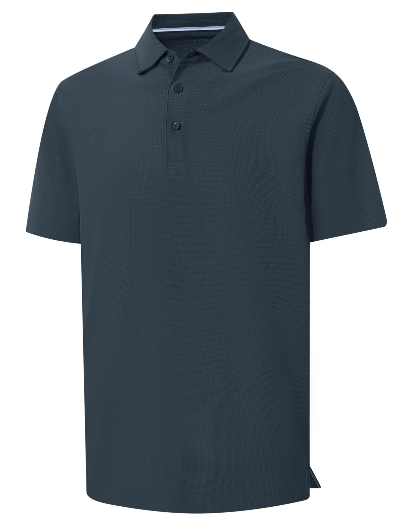 M MAELREG Golf Shirts for Men Dry Fit Waffle Textured Collared Short Sleeve Moisture Wicking Casual Sports Mens Polo Shirts