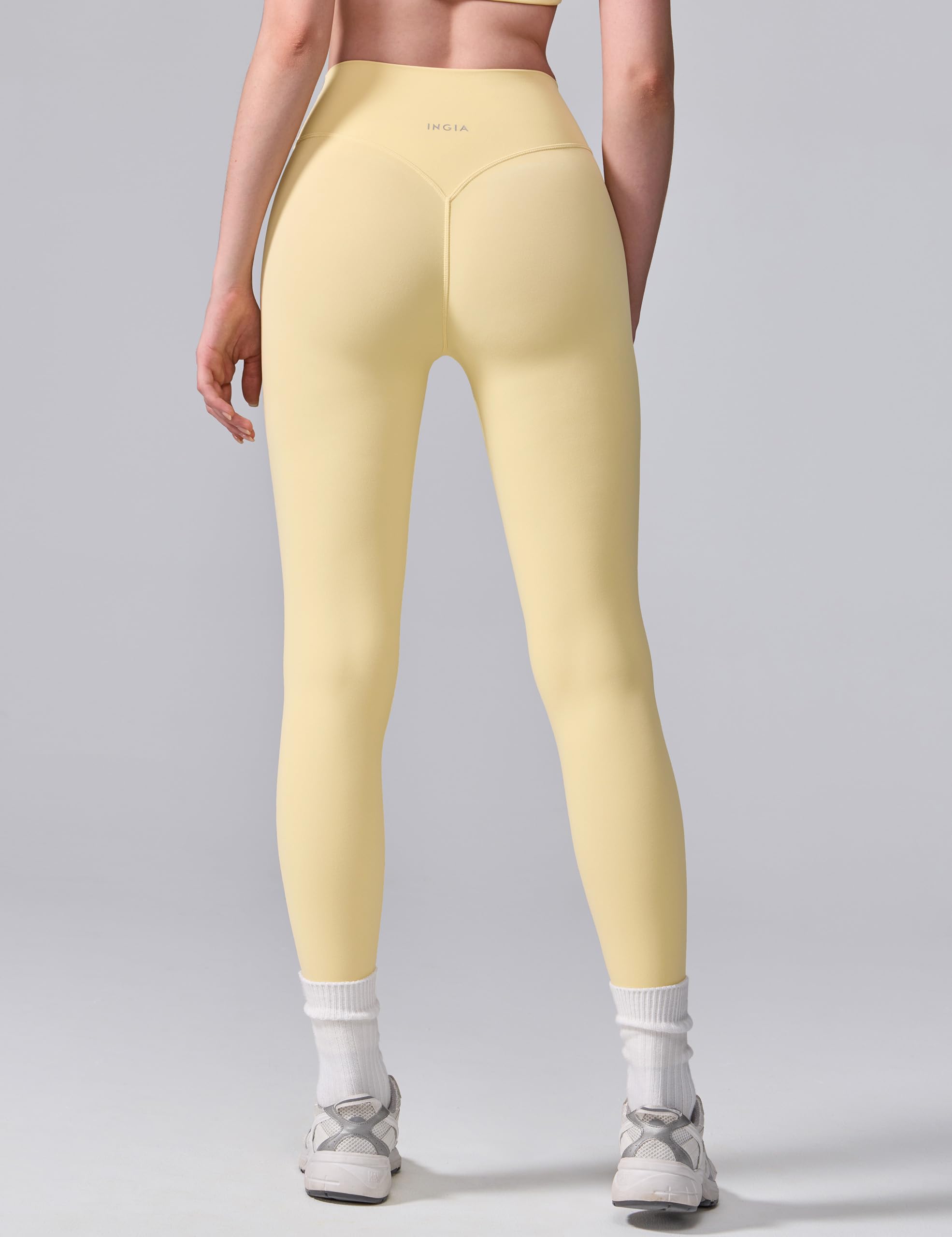 INGIA No Front Seam Scrunch Butt Leggings 25''