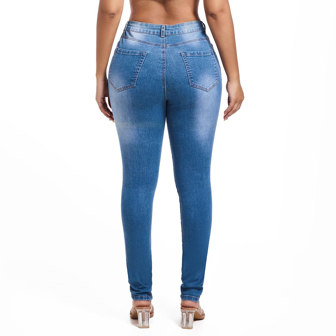 FISCLOSIN Women Colombian Design,Butt Lift,Sexy Skinny Jeans,Stretch Denim Pants