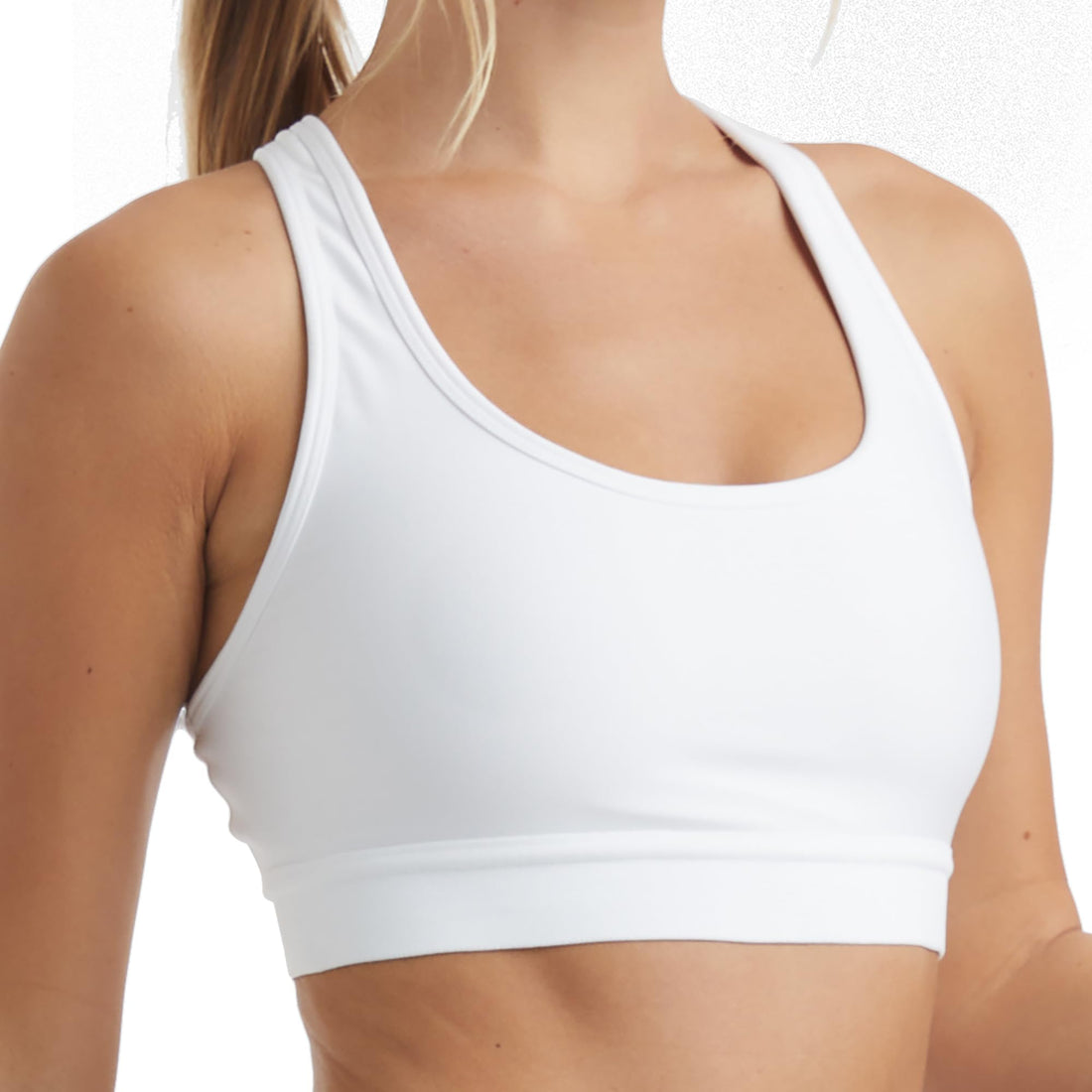 Hanes Womens Sport Compression Racerback Sports-Bra