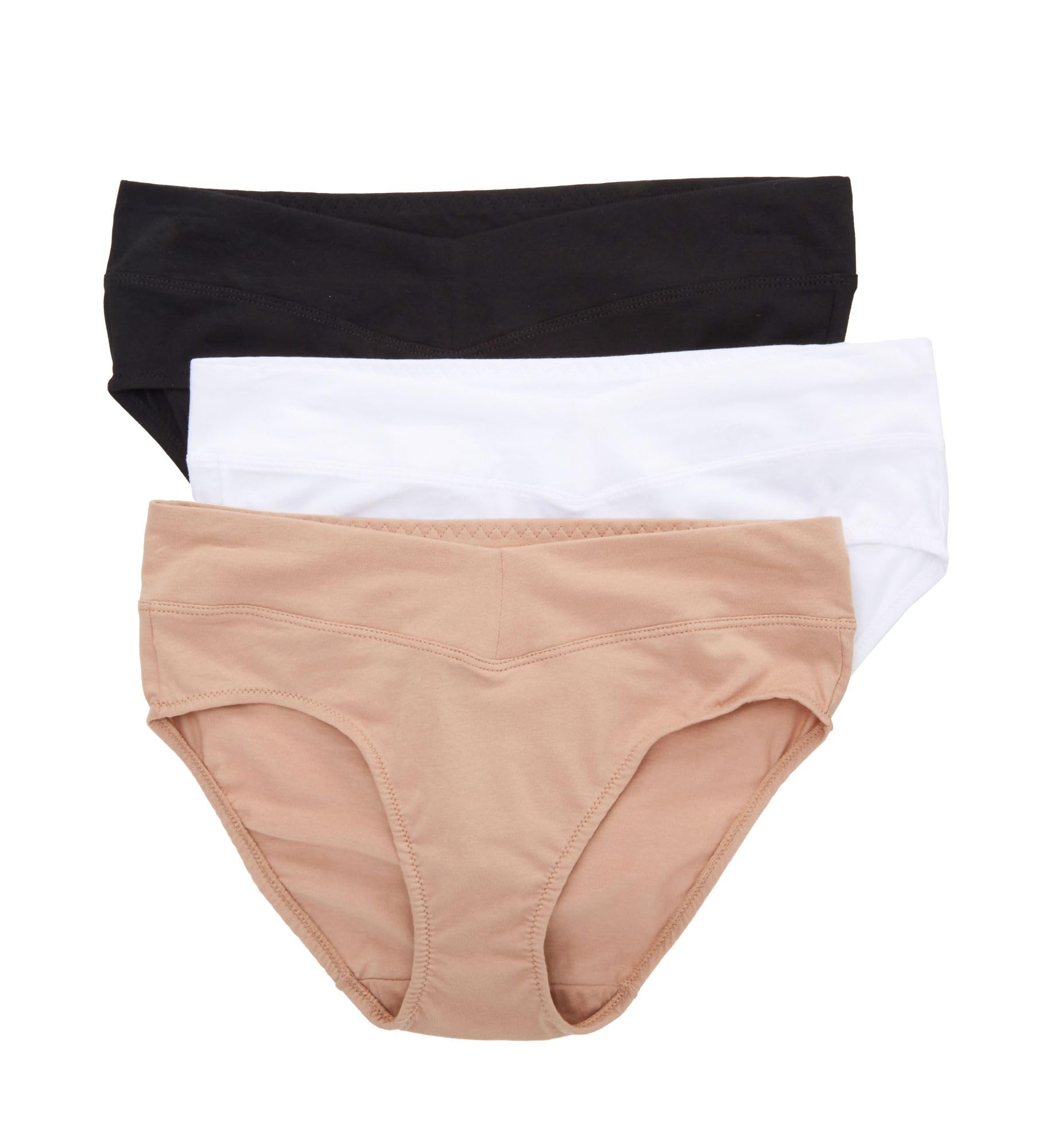 Warner's Women's No Pinching No Problems Dig-free Mid-waist 3-pack Hipster Ru4403p