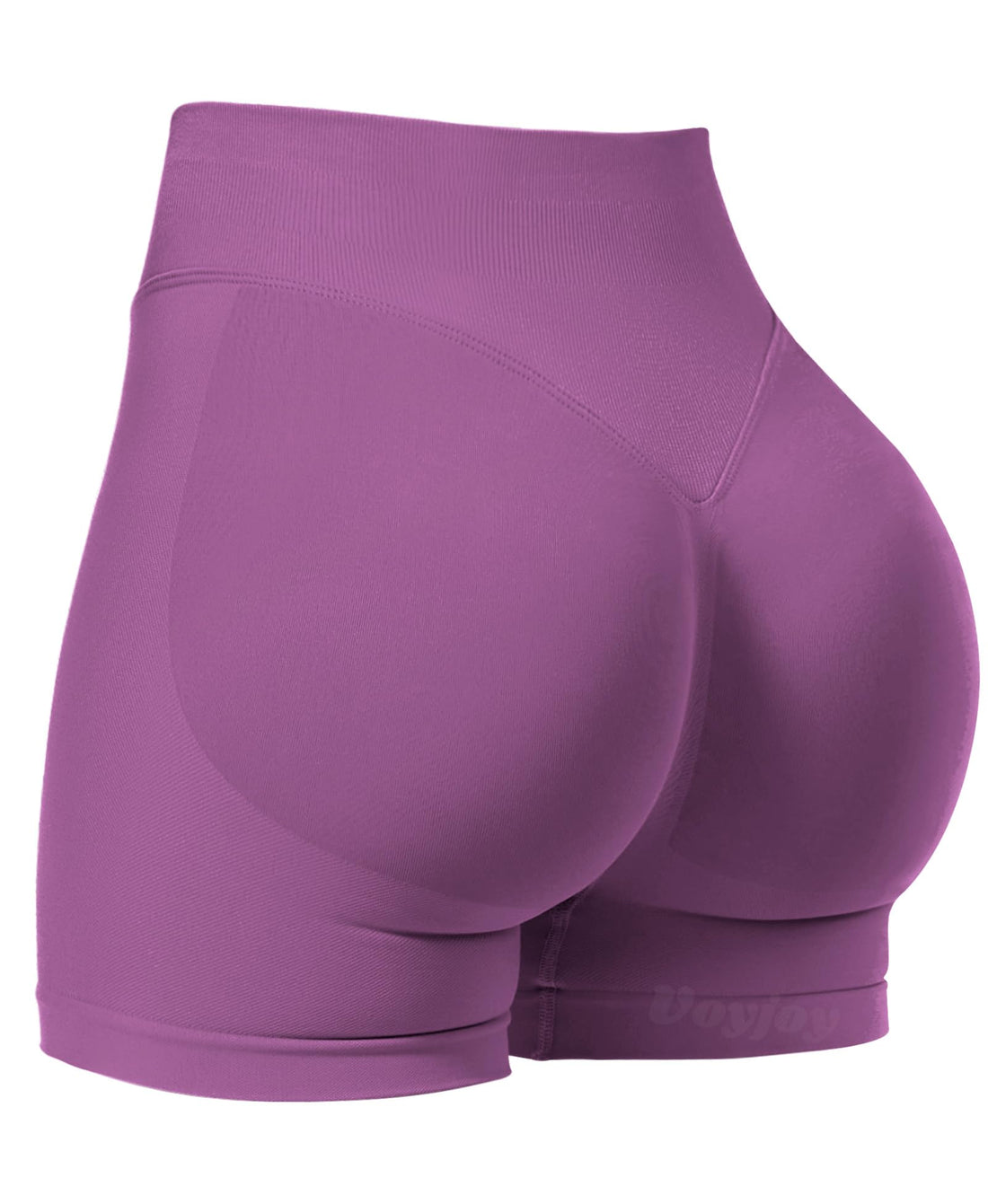 VOYJOY Women Workout Impact Shorts 2.5"/ 3.6"/ 4.5"/ 6" Scrunch Butt Booty | Tummy Control, High Waisted, Bike Short, Gentle Compression, for Women