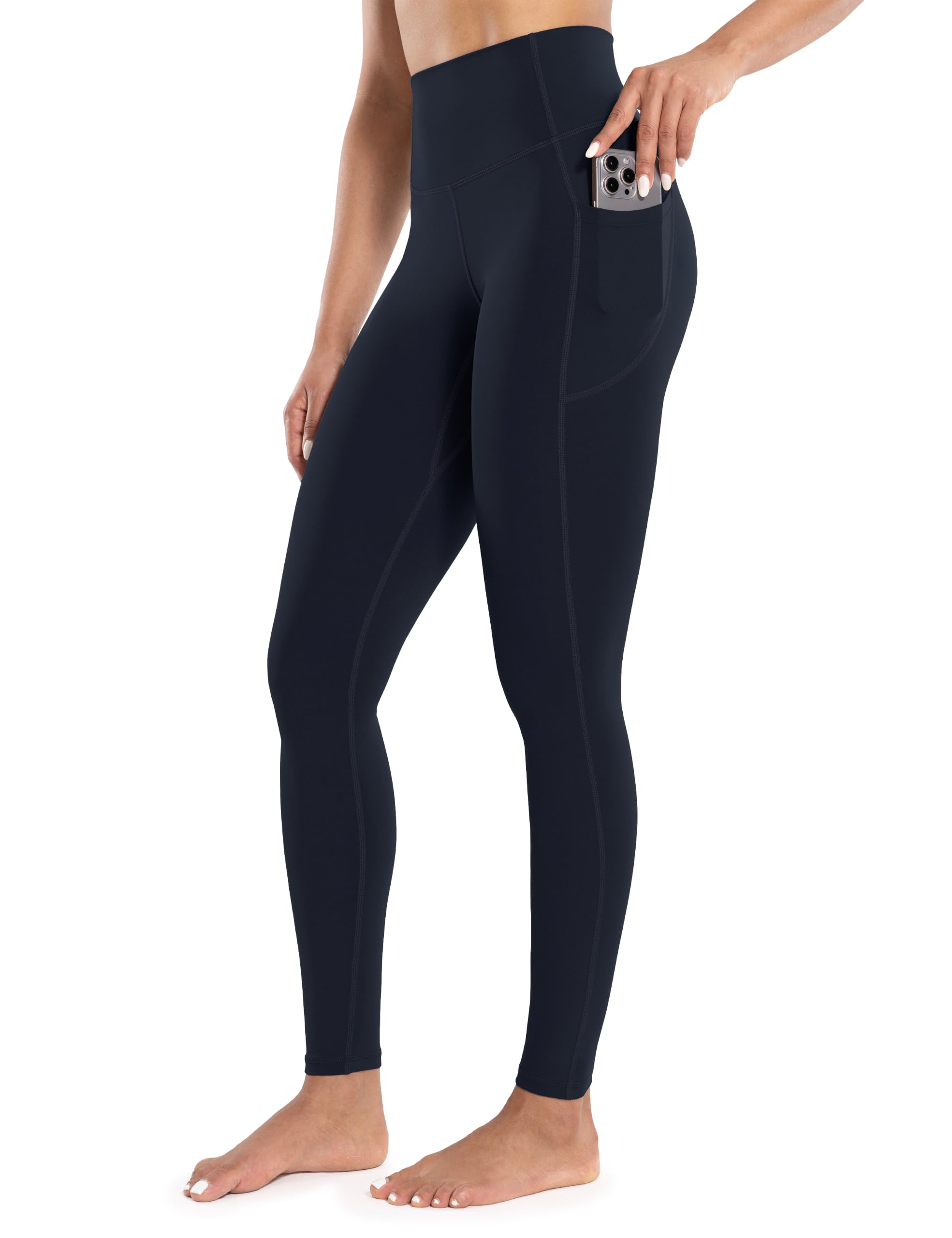 ENERBLOOM Workout Leggings with Pockets for Women High Waist 25"/28"
