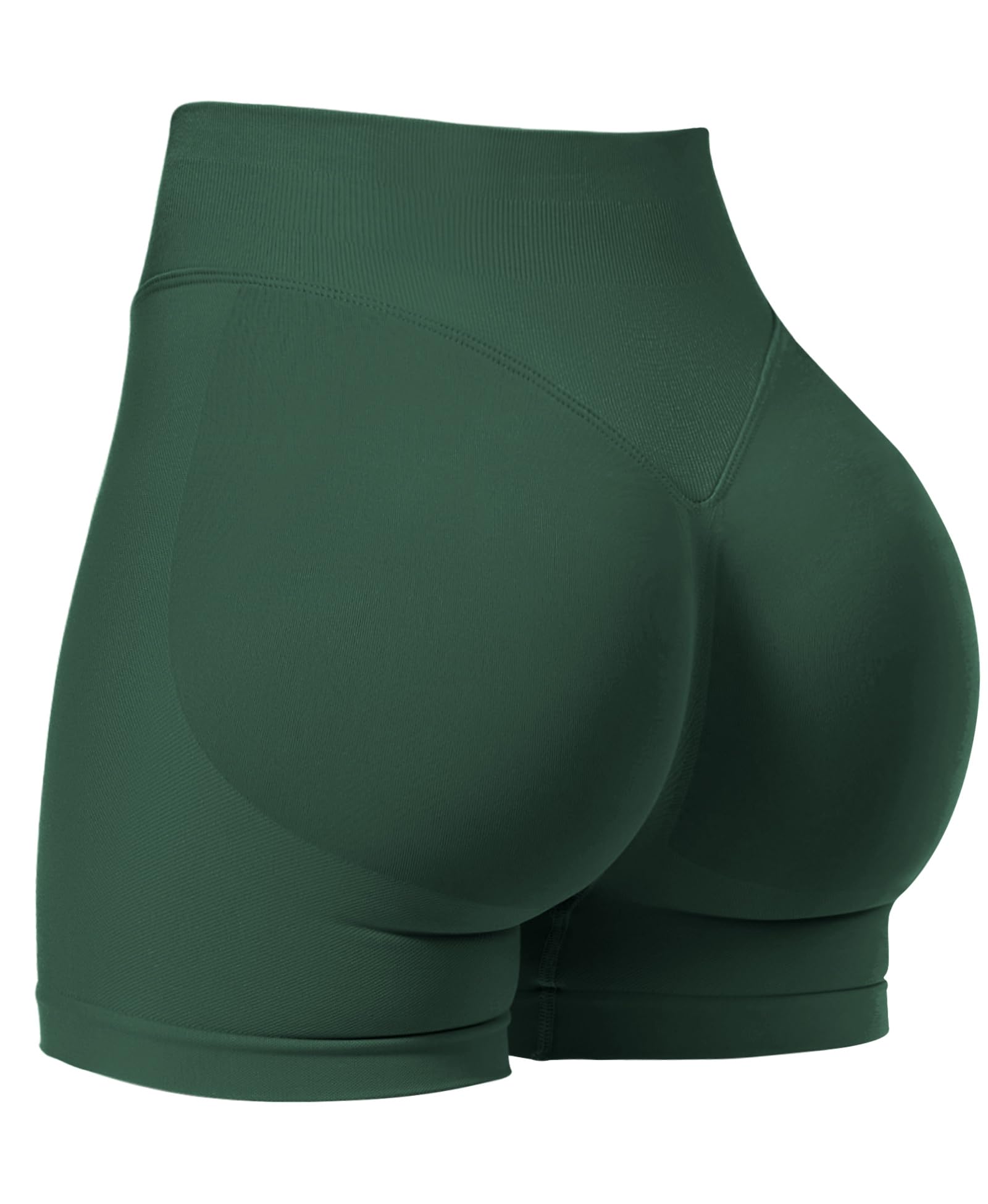 VOYJOY Women Workout Impact Shorts 2.5"/ 3.6"/ 4.5"/ 6" Scrunch Butt Booty | Tummy Control, High Waisted, Bike Short, Gentle Compression, for Women