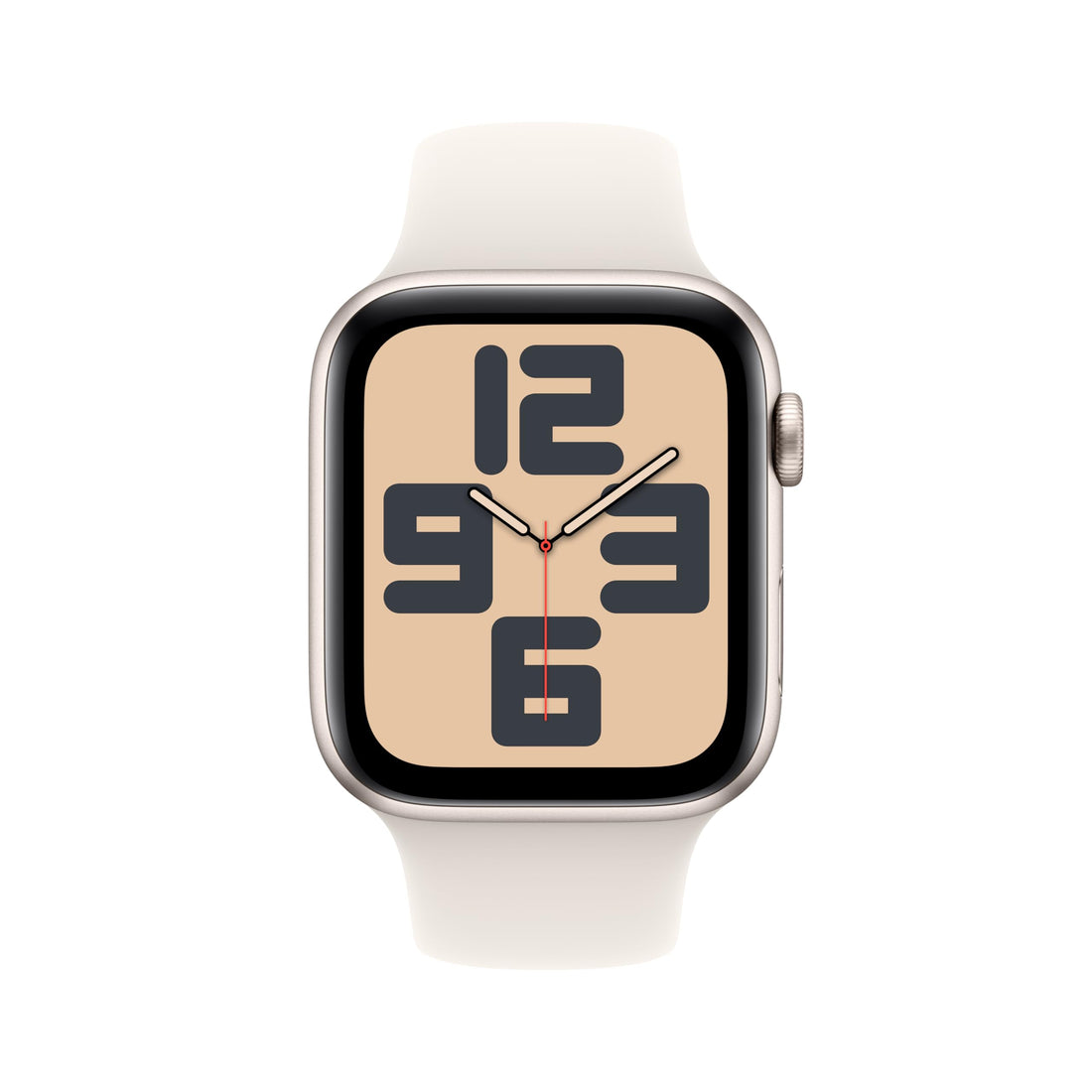 Apple Watch SE (2nd Gen) [GPS 40mm] Smartwatch with Starlight Aluminum Case with Starlight Sport Band S/M. Fitness and Sleep Trackers, Crash Detection, Heart Rate Monitor, Retina Display