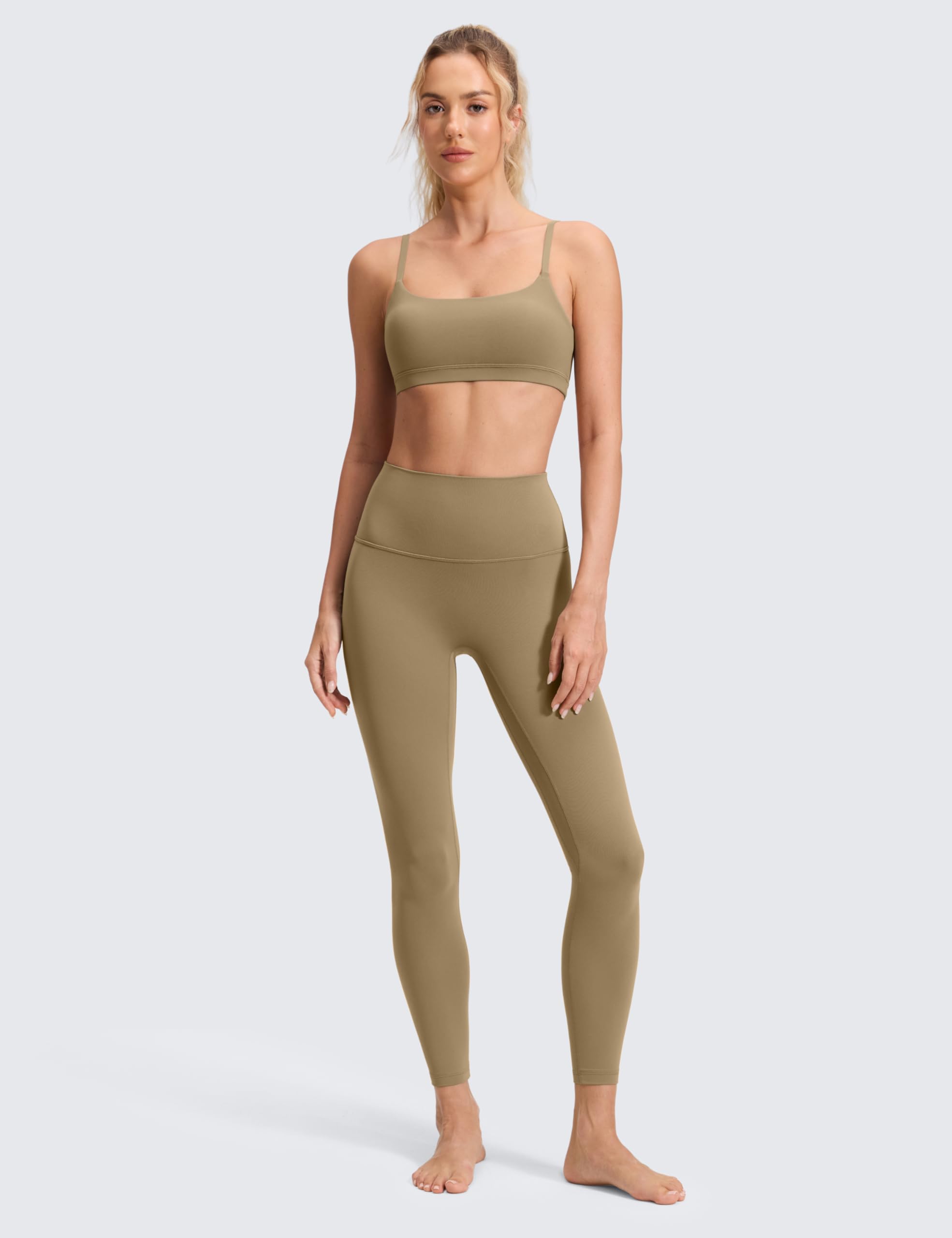 CRZ YOGA No Front Seam Leggings 25" | Butterluxe, Extremely Soft, Gentle Compression, Yoga, High Waisted, for Women
