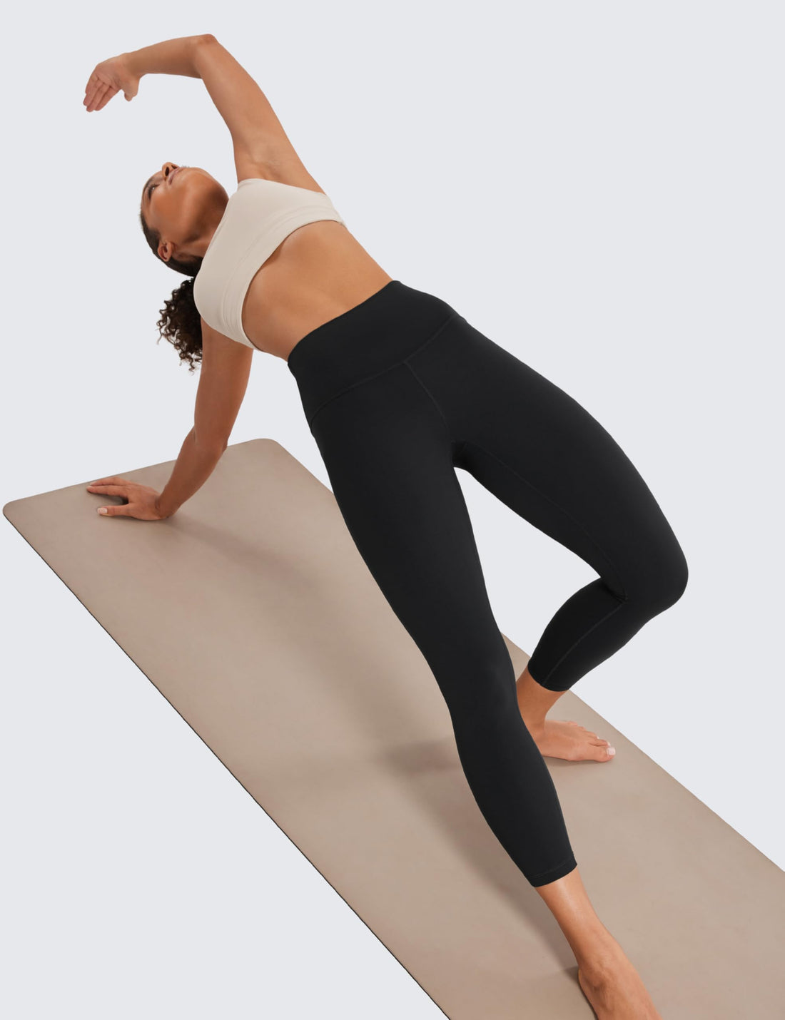 CRZ YOGA Butterluxe Capris 23'' | Extremely Soft, Gentle Compression, Yoga, High Waisted, for Women