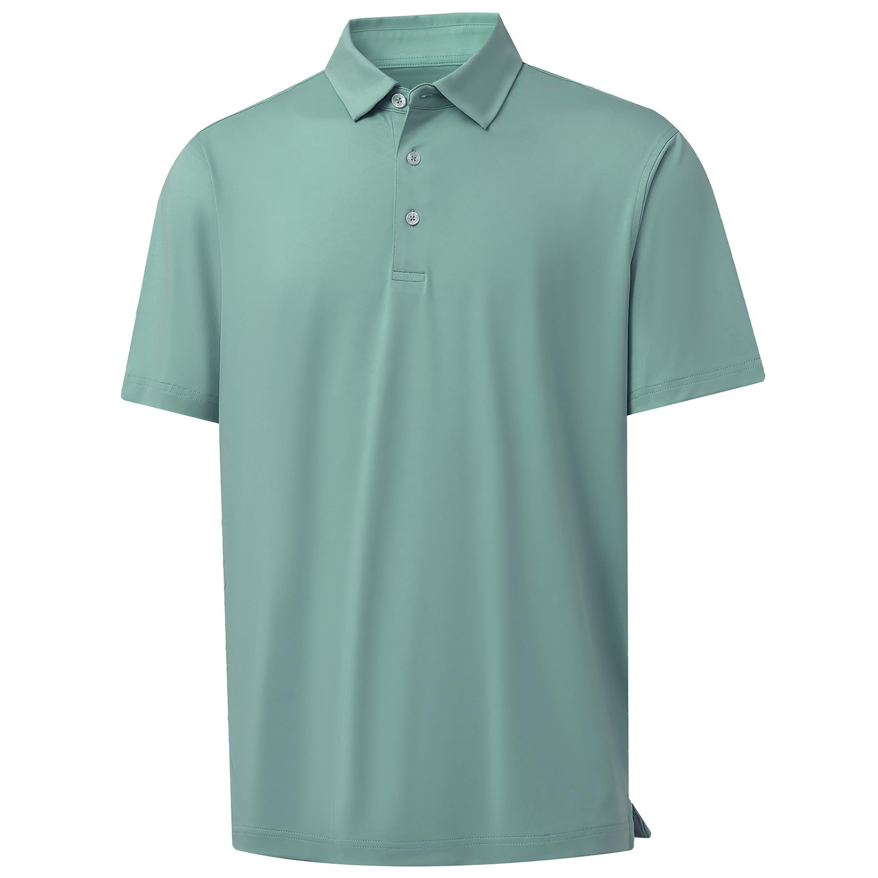 M MAELREG Golf Shirts for Men Dry Fit Performance Chest Print Color Block Moisture Wicking Casual Short Sleeve Polo Shirts