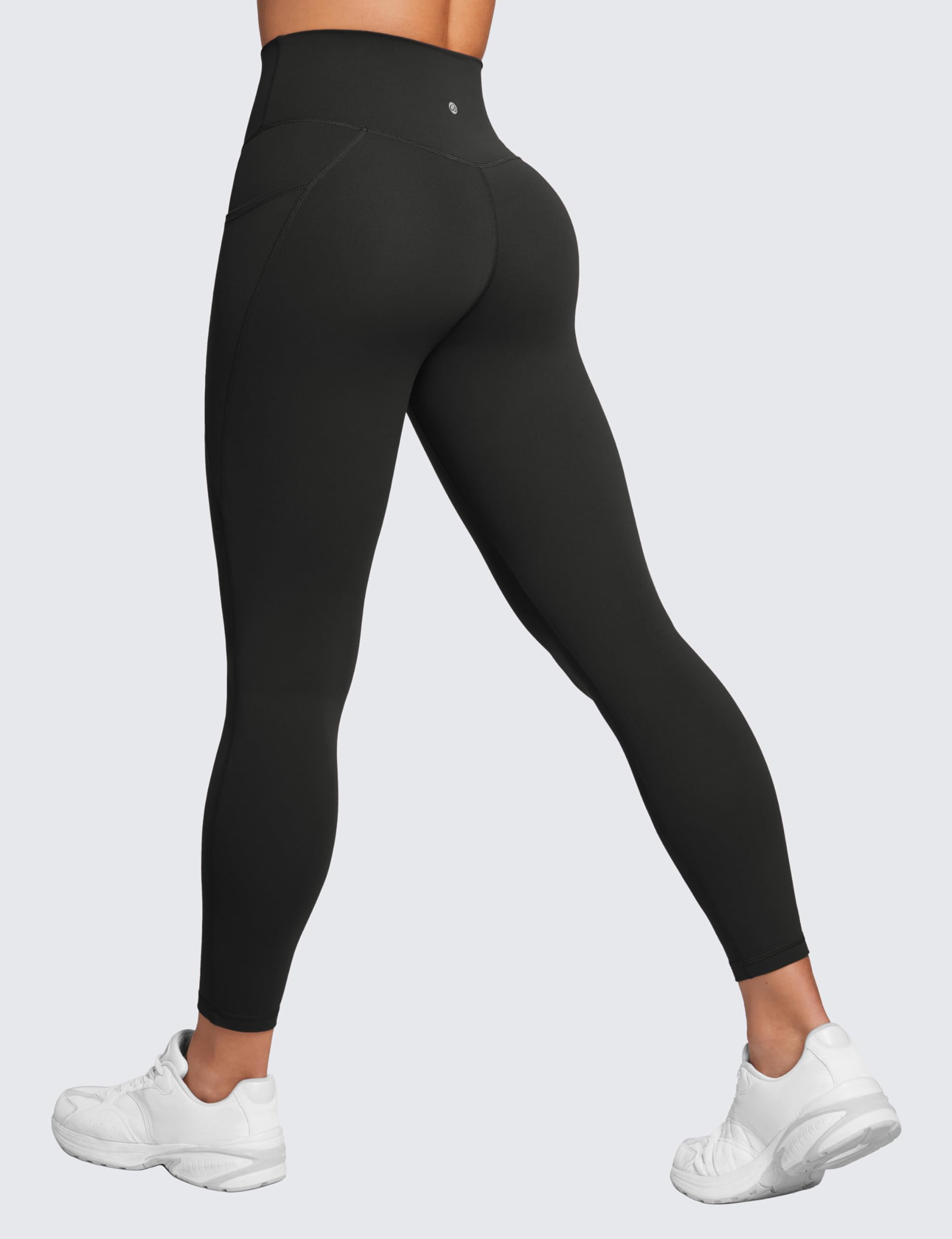 CRZ YOGA Cross Waist Leggings Pockets 25"