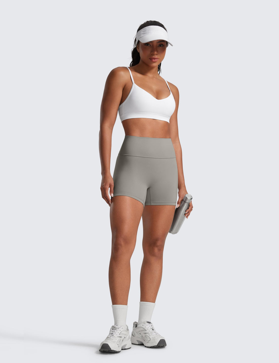 CRZ YOGA Secretsculpt Biker Shorts 4" | Booty Scrunch Butt, Butterlift, Buttery Soft, Moderate Compression, Workout, Pilates, No Front Seam, High Waist, for Women