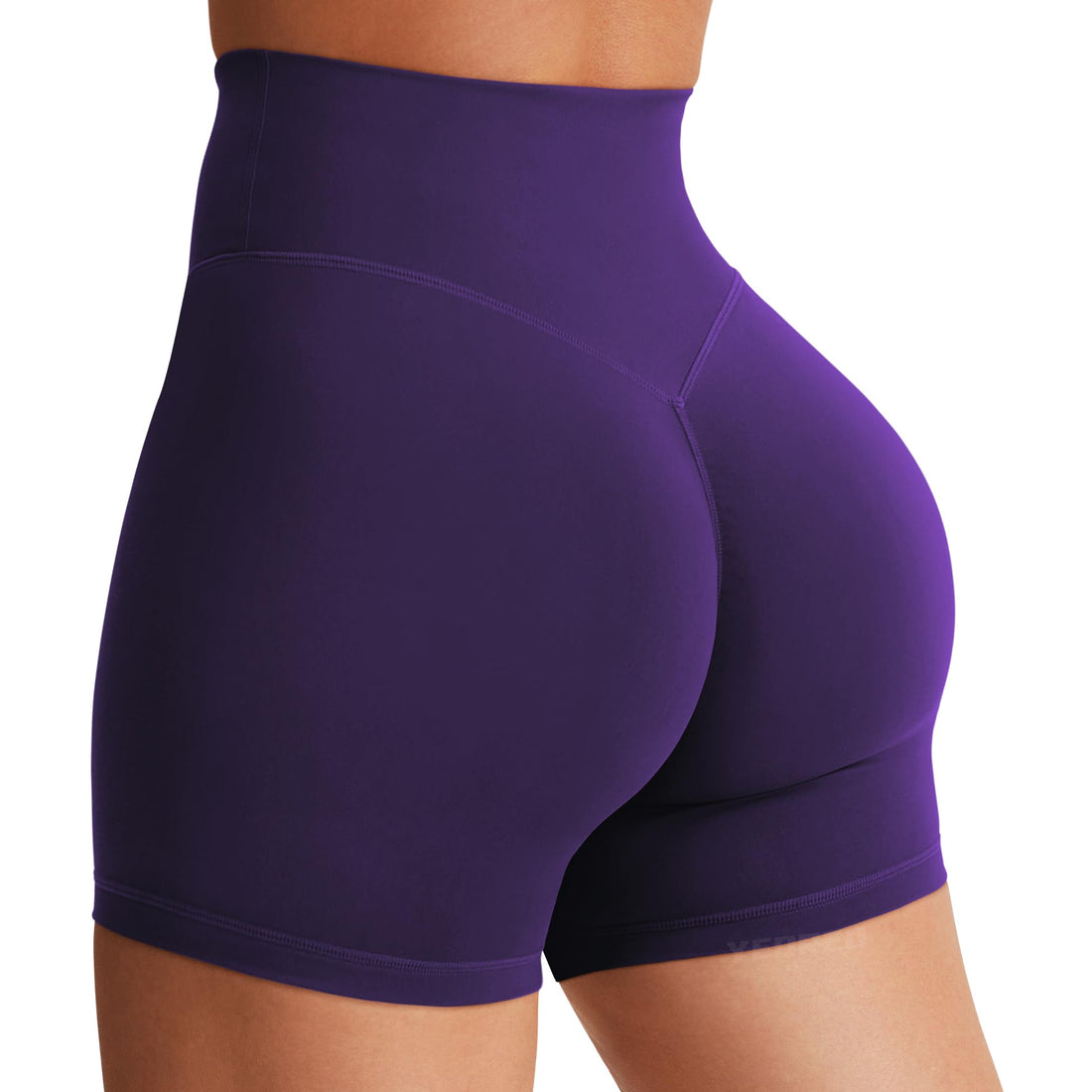 YEOREO SoftHue Women's Biker Shorts Workout Hidden Scrunch Gym Shorts | High Waist, Tummy Control, Buttery Soft, No Front Seam, Running Shorts, 3.6" /4.5" / 6"