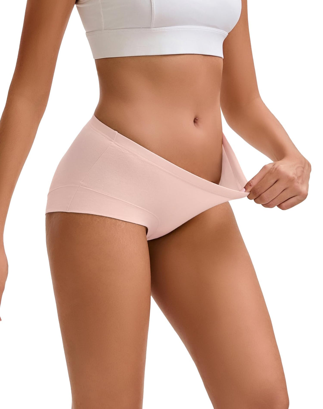 INNERSY Women's Boyshorts Underwear Cotton Soft Boxer Briefs 4-Pack
