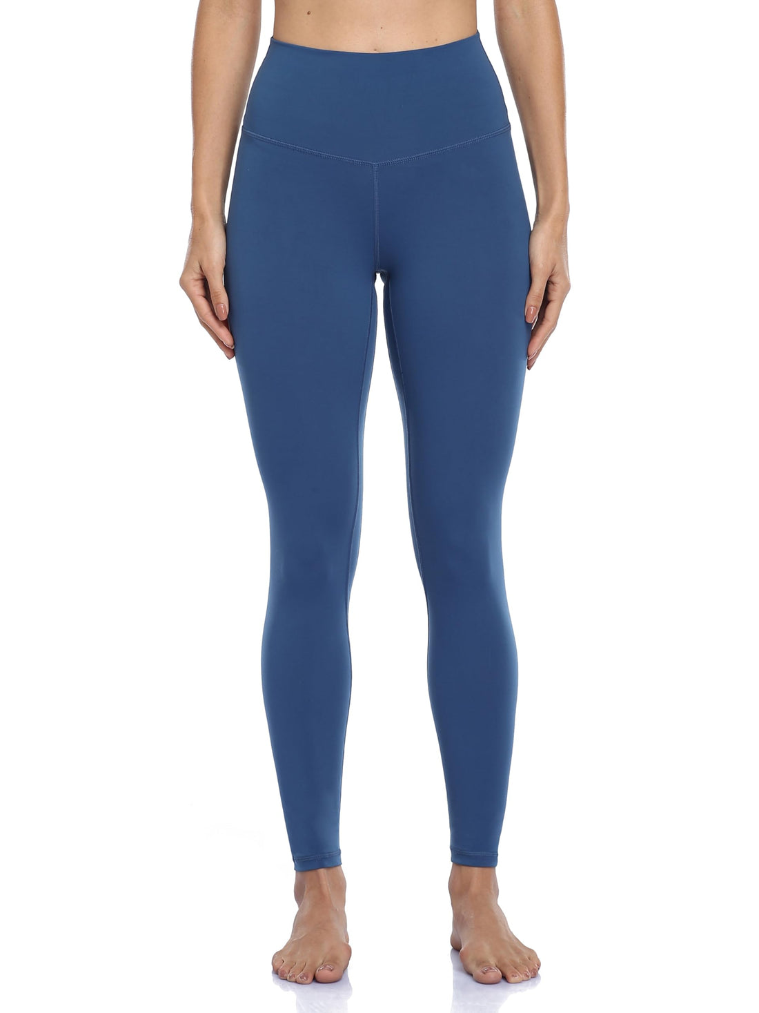 YUNOGA Women's Ultra Soft High Waisted Seamless Leggings Tummy Control Yoga Pants