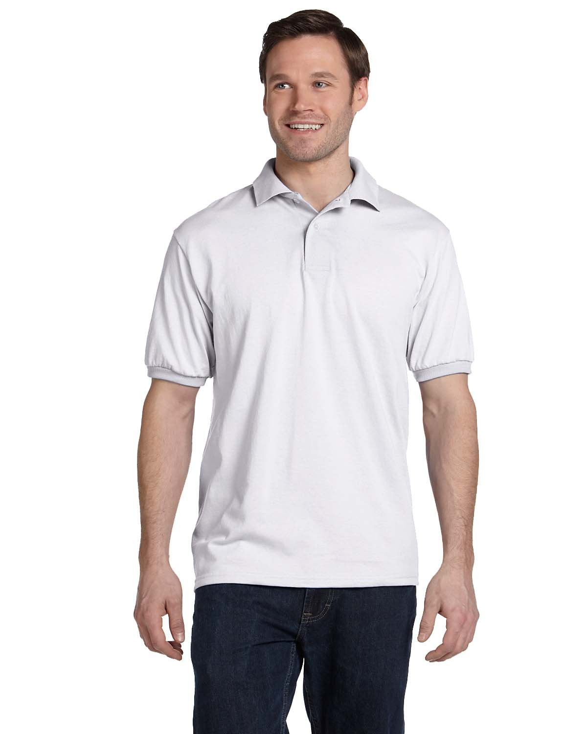 Jersey Polo by Hanes