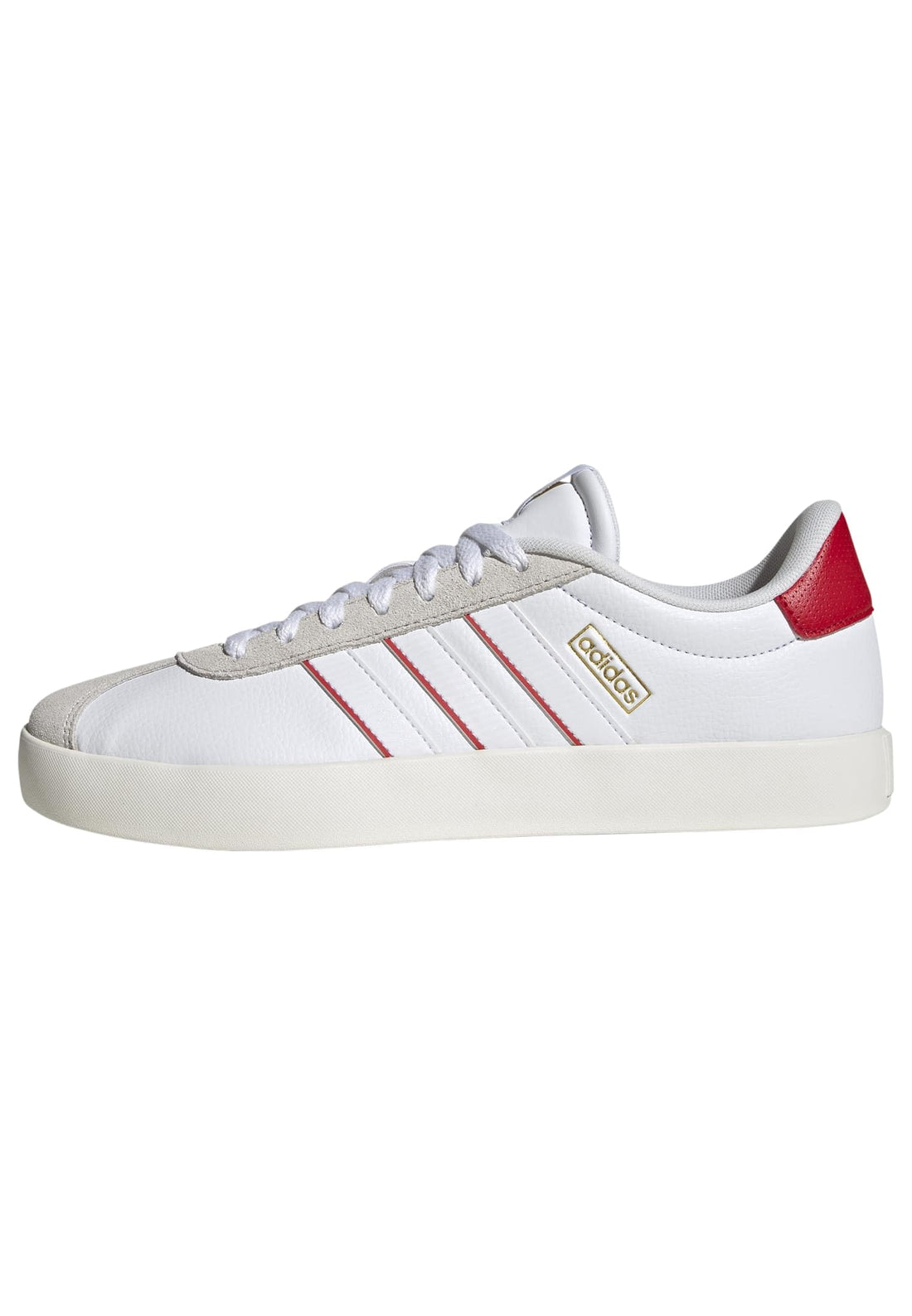 adidas Vl Court 3.0 Lace Up Sneakers Shoes Casual - Grey