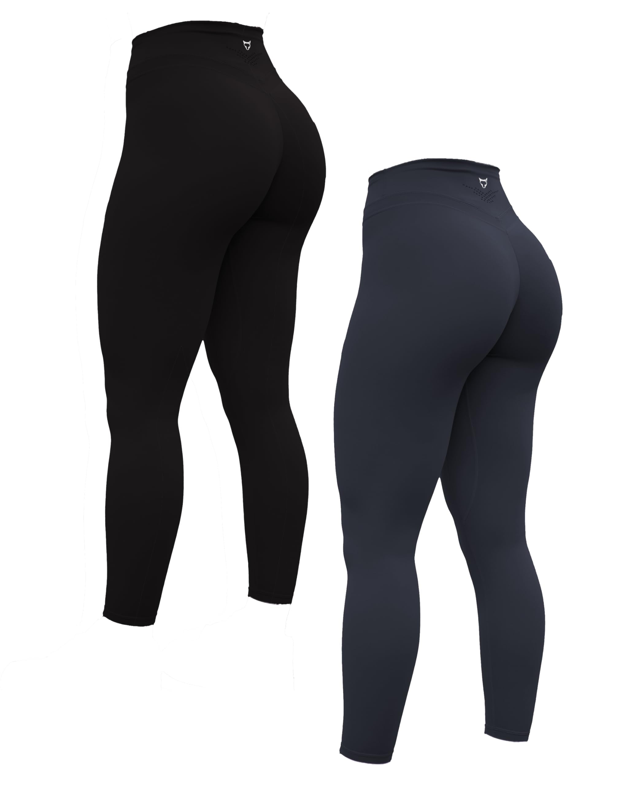TomTiger Women's Yoga Leggings 25" High Waisted Tummy Control Athletic Workout Pants 7/8 for Gym, Pilates, Running