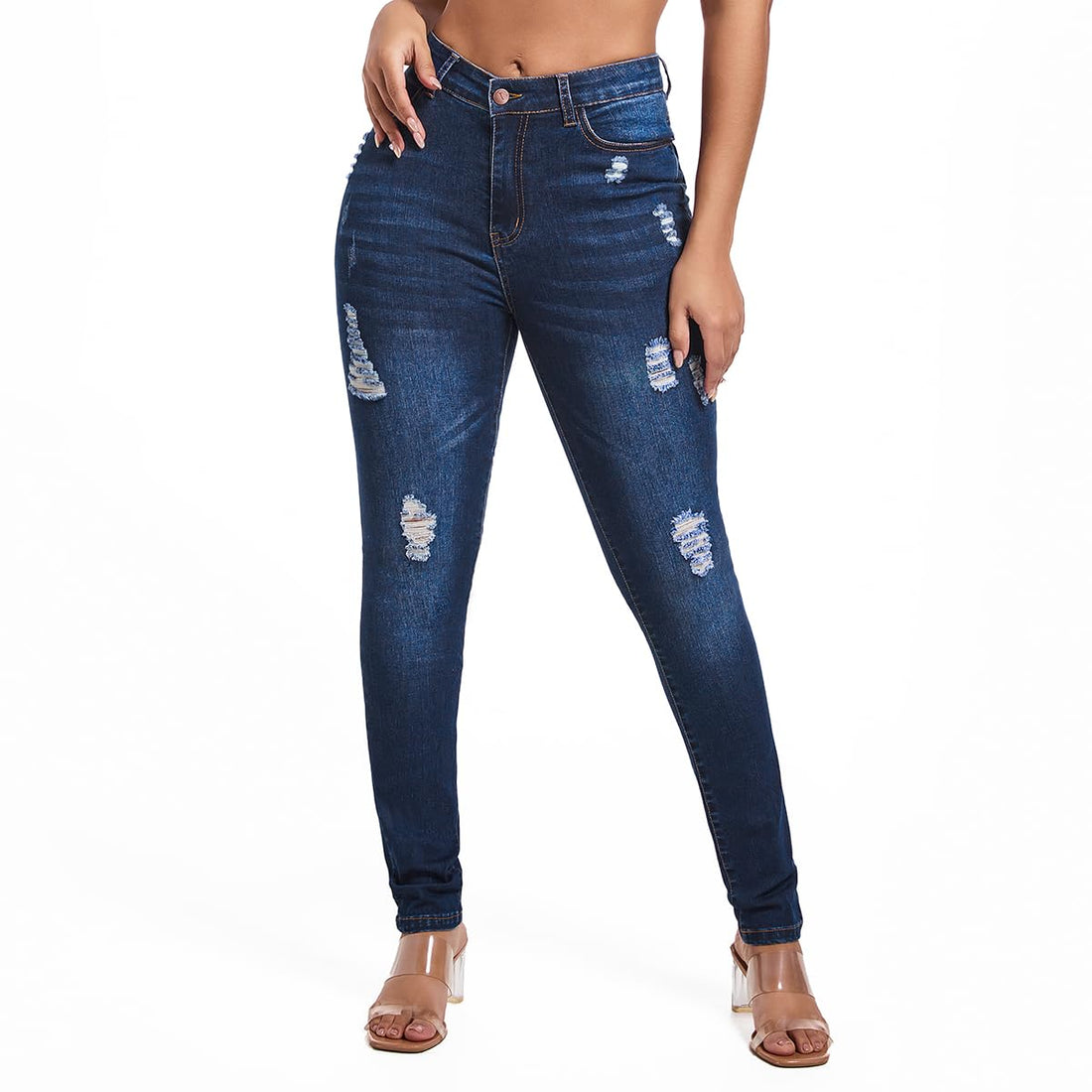 FISCLOSIN Women Colombian Design,Butt Lift,Sexy Skinny Jeans,Stretch Denim Pants