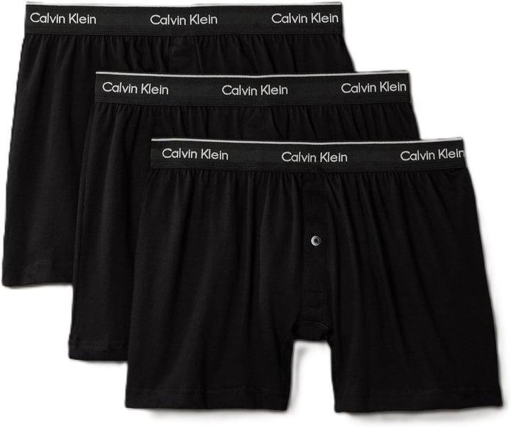 Calvin Klein Men's Cotton Classics 3-Pack Knit Boxer