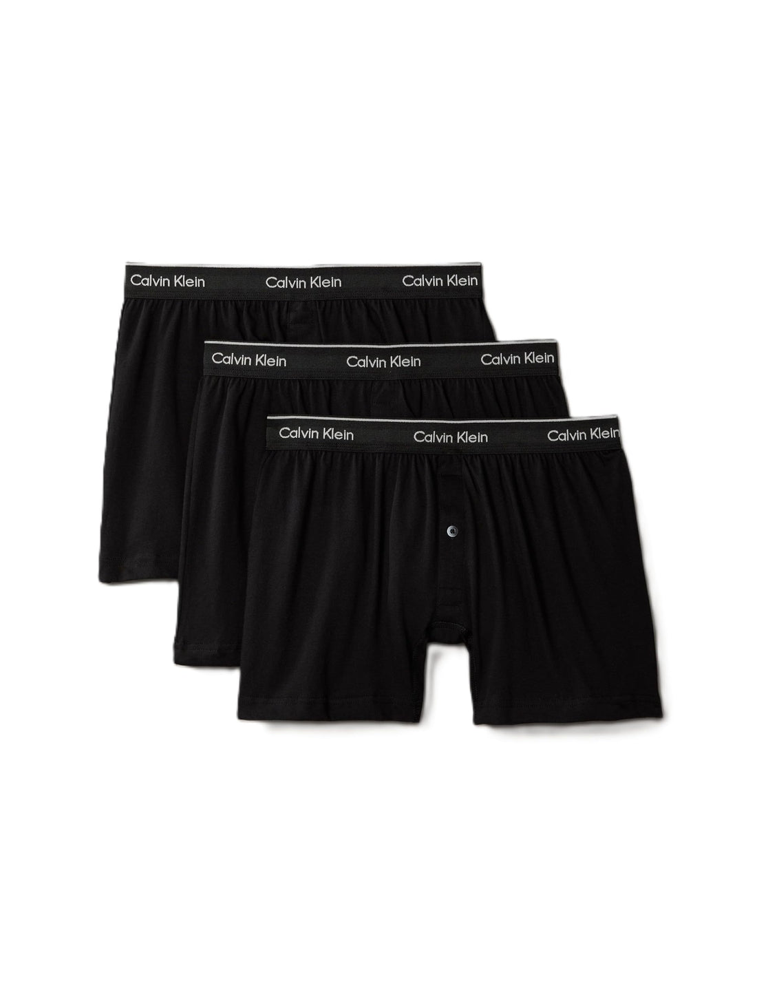 Calvin Klein Men's Cotton Classics 3-Pack Knit Boxer