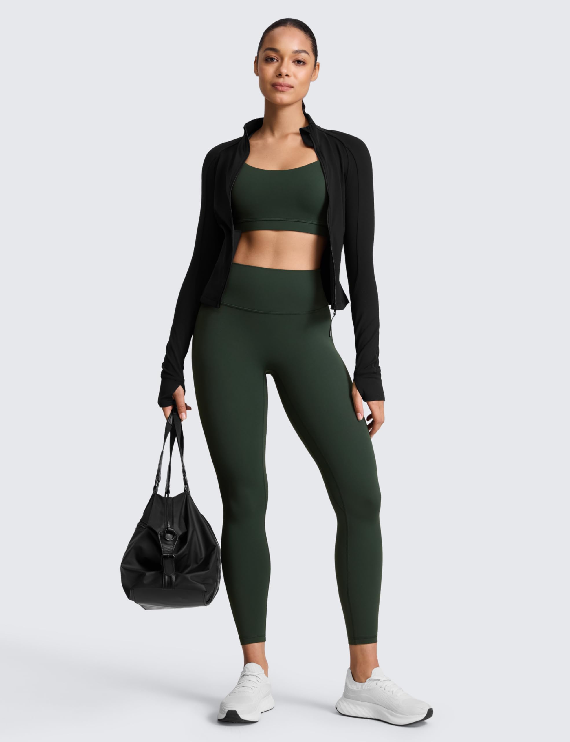 CRZ YOGA SculptAir No Front Seam Leggings 25"