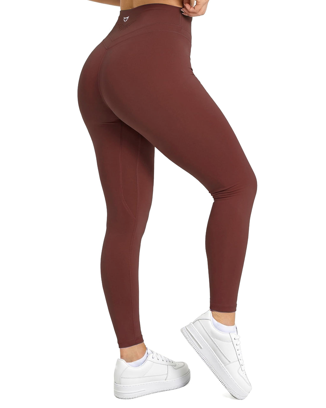 TomTiger Women's Yoga Leggings 25" High Waisted Tummy Control Athletic Workout Pants 7/8 for Gym, Pilates, Running