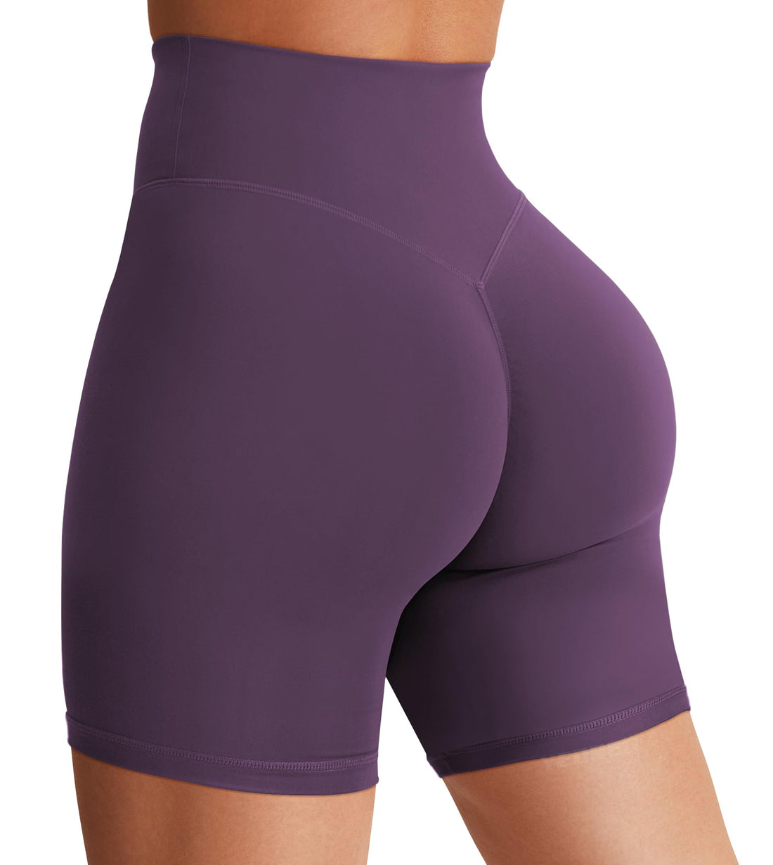 YEOREO SoftHue Women's Biker Shorts Workout Hidden Scrunch Gym Shorts | High Waist, Tummy Control, Buttery Soft, No Front Seam, Running Shorts, 3.6" /4.5" / 6"