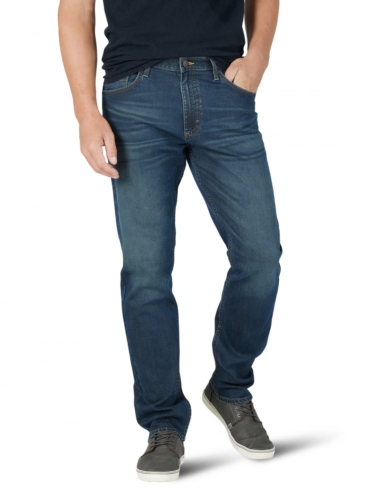 Wrangler Authentics Mens Athletic Fit Stretch Jean