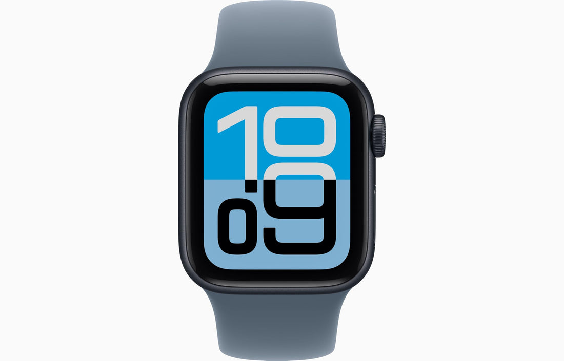 Apple Watch SE 3 [GPS + Cellular, 40mm] Midnight Aluminum Case with Black Sport Band, S/M (Renewed)