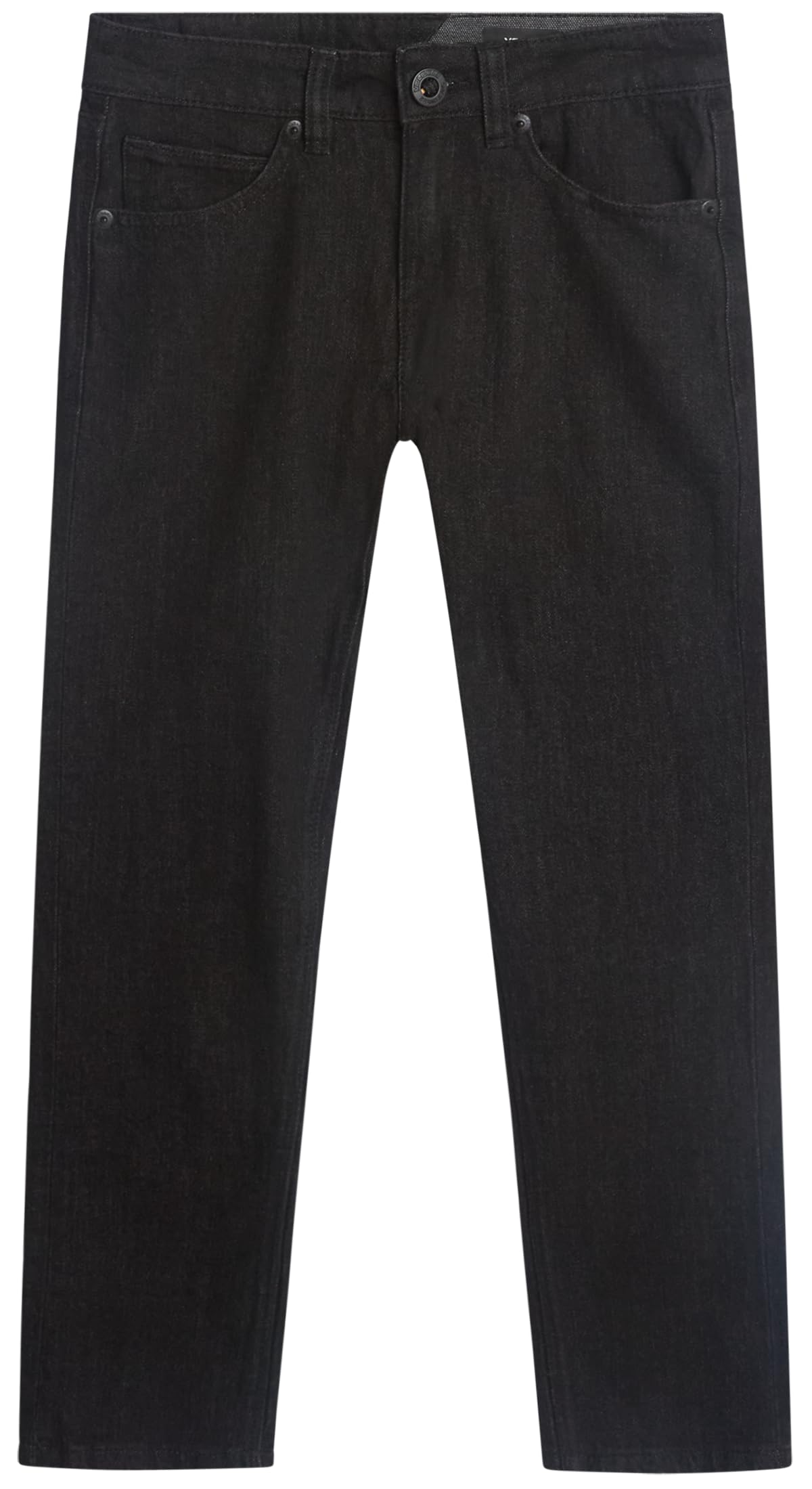 Volcom Boys' Regular Fit Pull-On Denim Jeans, 5-Pocket Style | Relaxed Comfort That Moves with Growing Kids, a Classic Timeless Look for School, Weekends or Everyday Wear