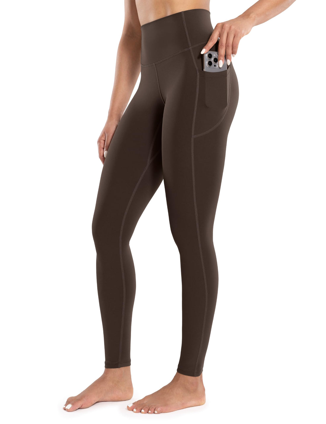 ENERBLOOM Workout Leggings with Pockets for Women High Waist 25"/28"