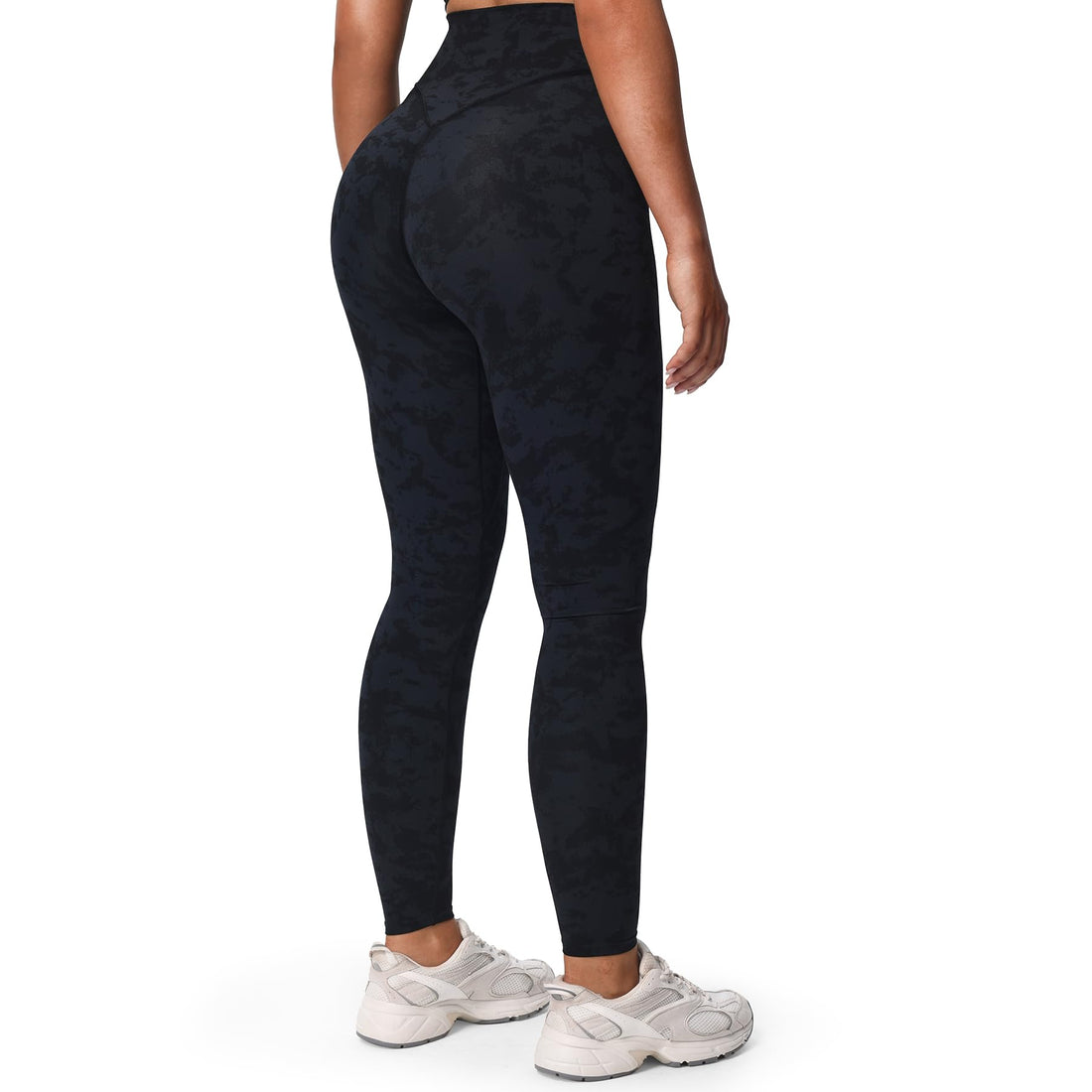 Aoxjox High Waisted Workout Leggings for Women Tummy Control Buttery Soft Yoga Metamorph Deep V Pants 26"