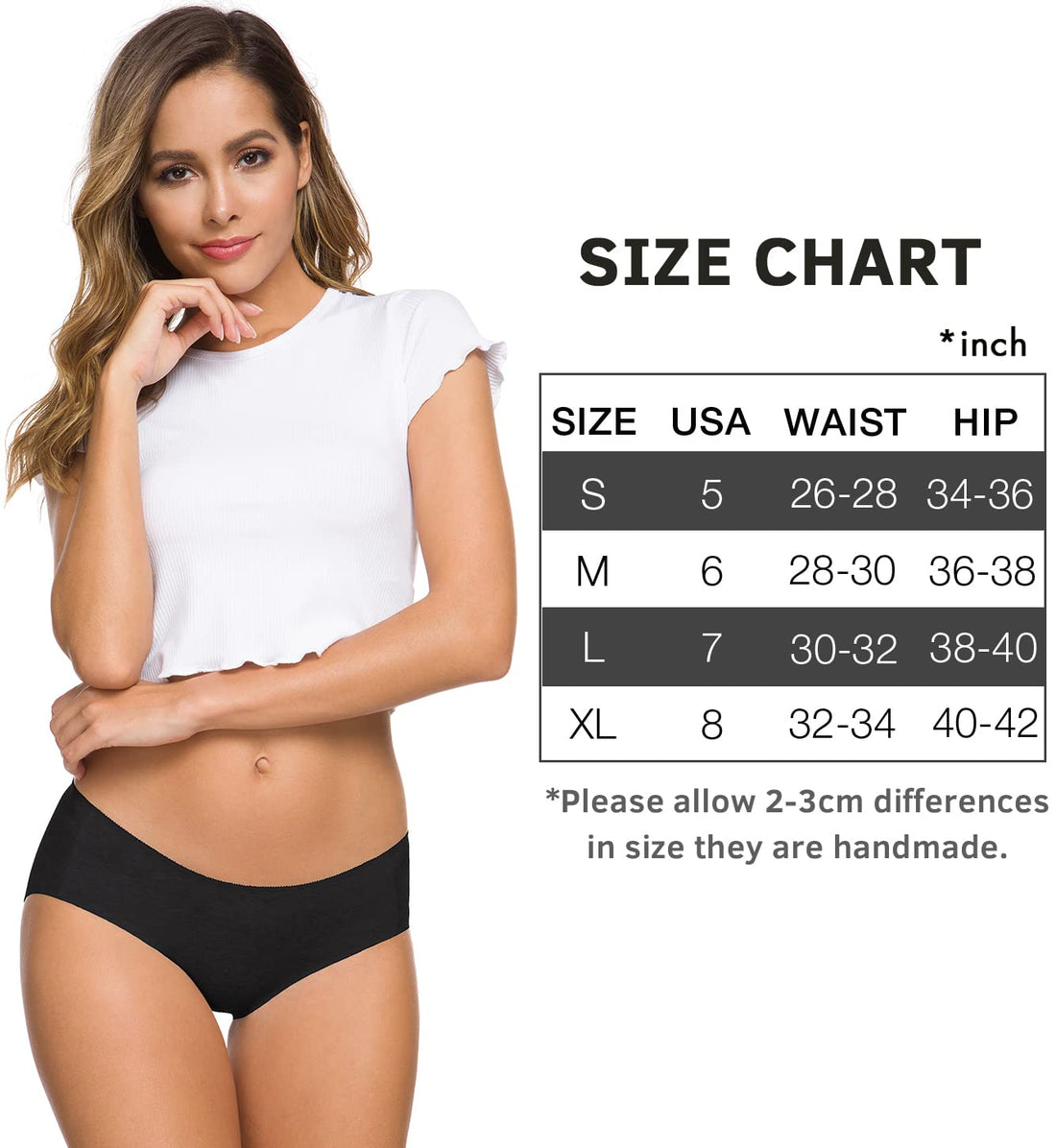 Wealurre Cotton Bikini Women's Breathable Panties Seamless Comfort Underwear