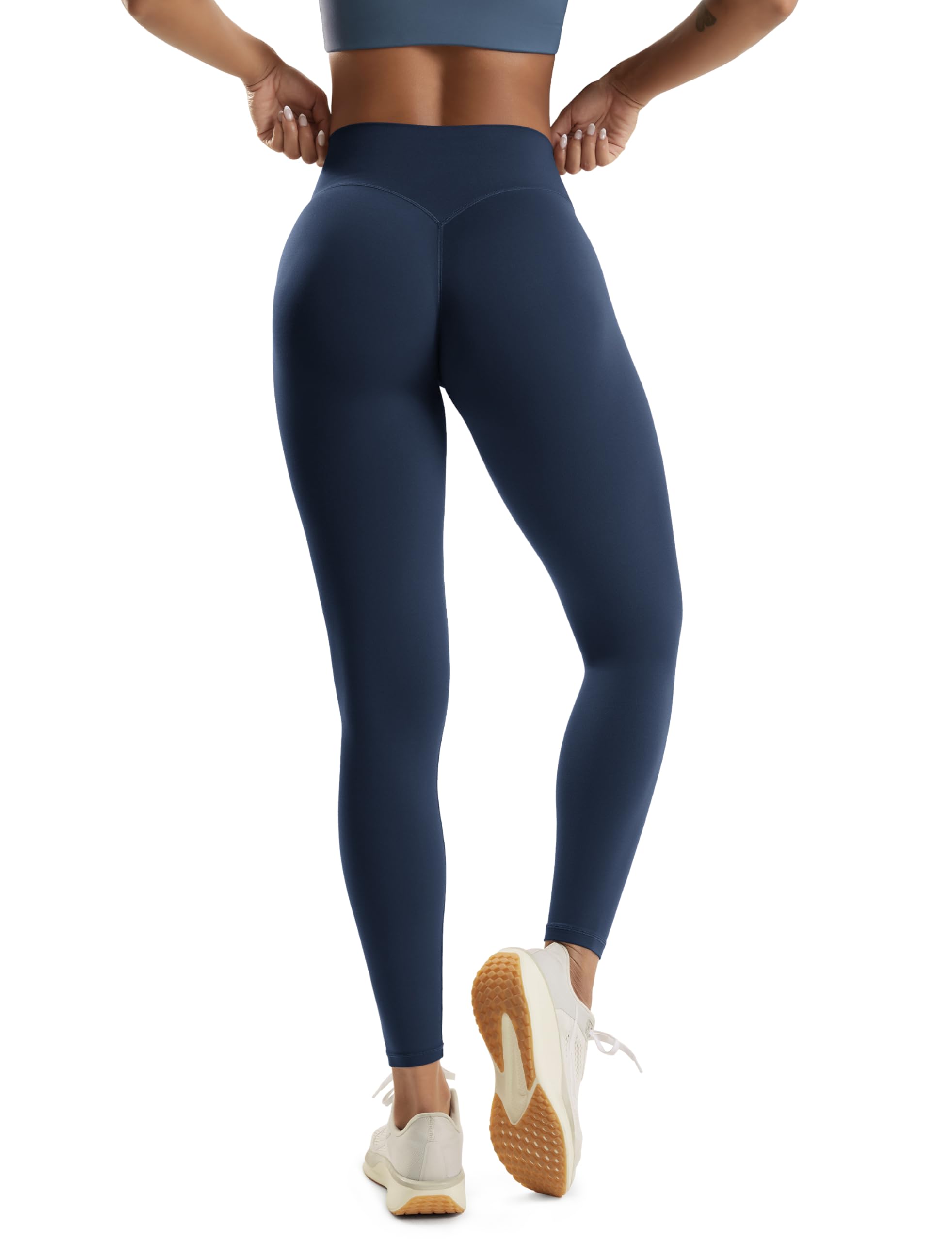 ODODOS Hidden Scrunch Butt Lifting Leggings for Women - 25" / 27" / 29" No Front Seam High Waist Booty Sculpting Yoga Pants