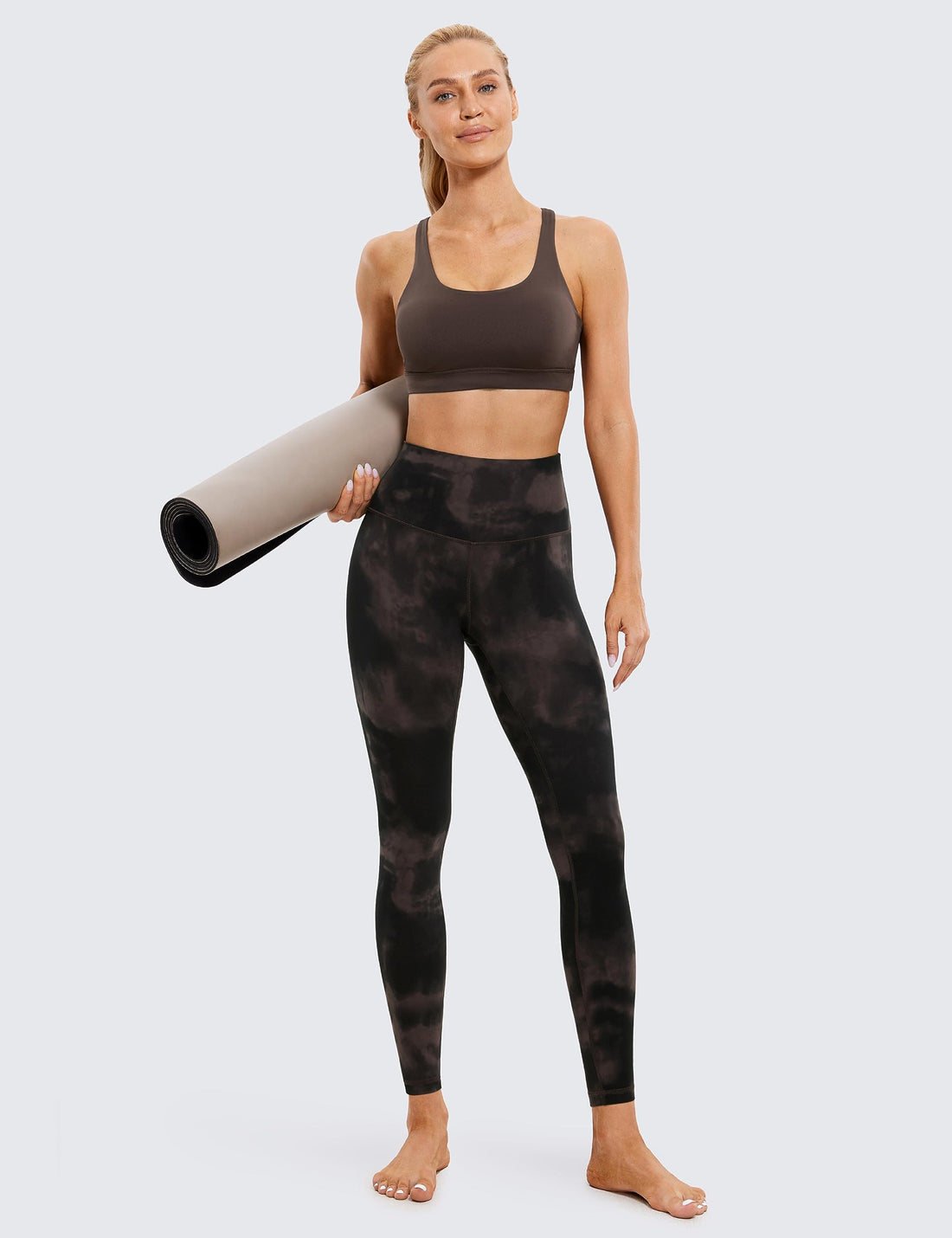 CRZ YOGA Butterluxe Leggings 28" | Extremely Soft, Gentle Compression, Yoga, High Waisted, for Women